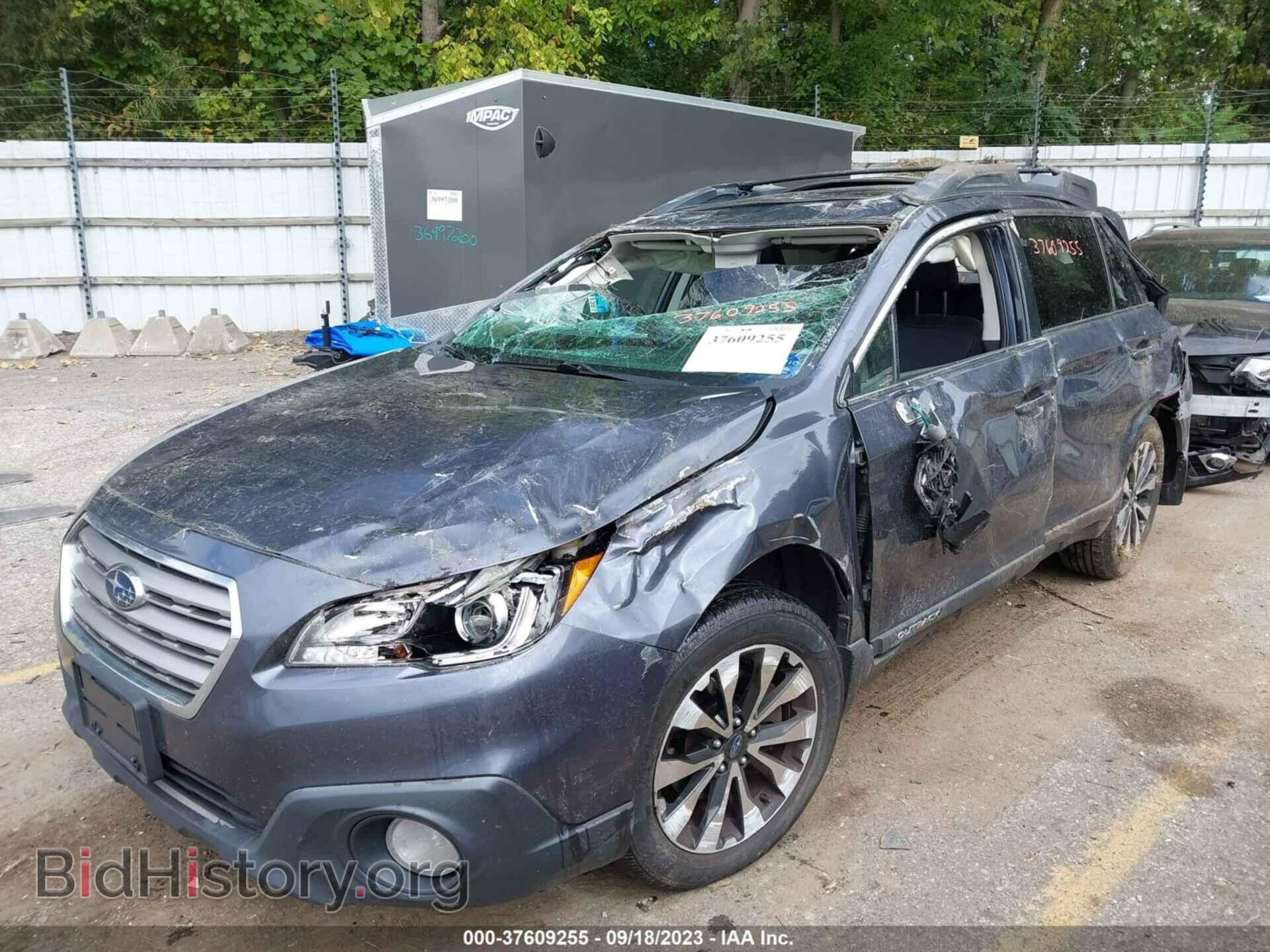 2015 SUBARU OUTBACK - VIN: 4S4BSALC5F3265286 - Фото 2