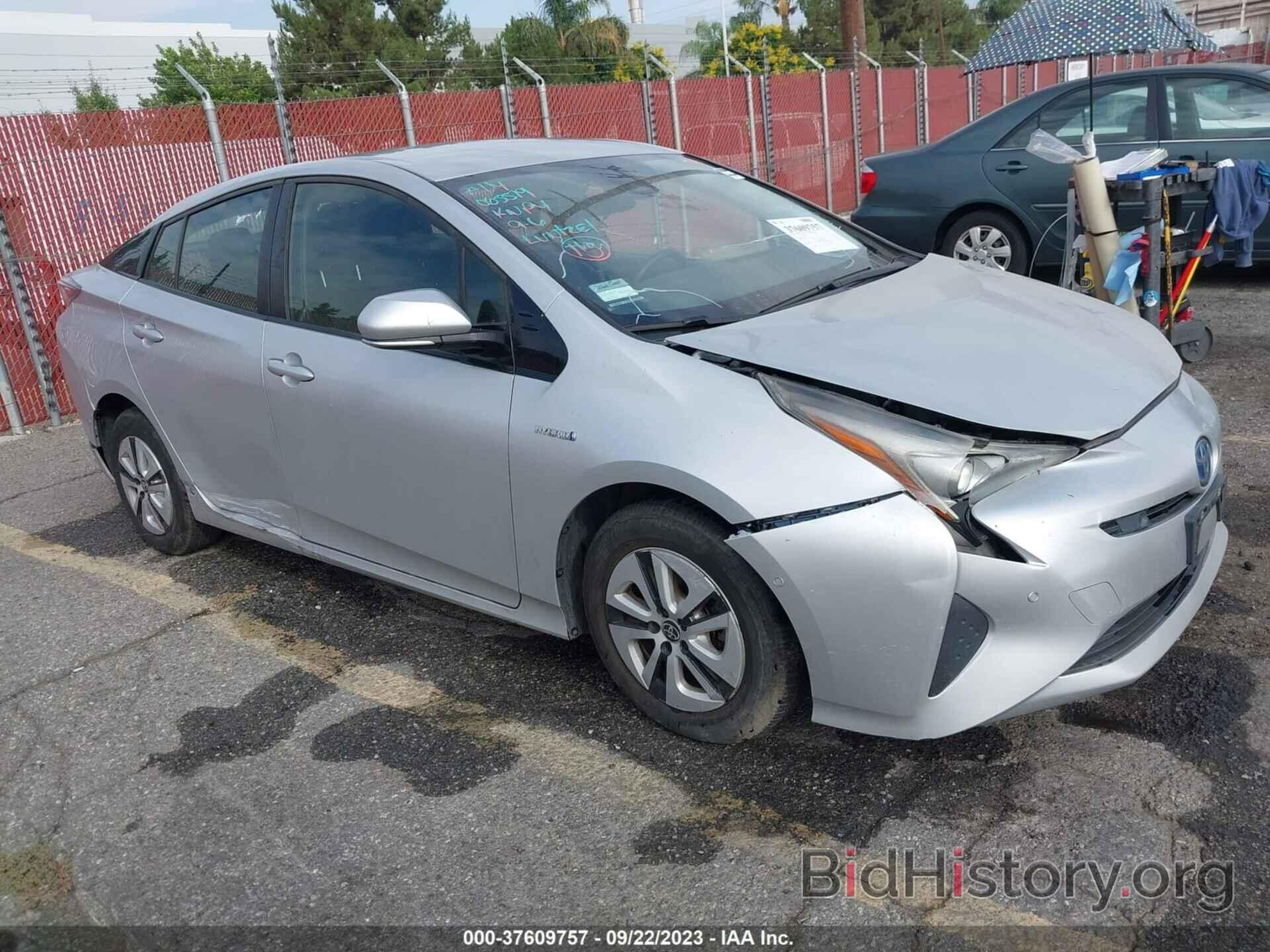 Фотография JTDKBRFUXJ3065519 - TOYOTA PRIUS 2018