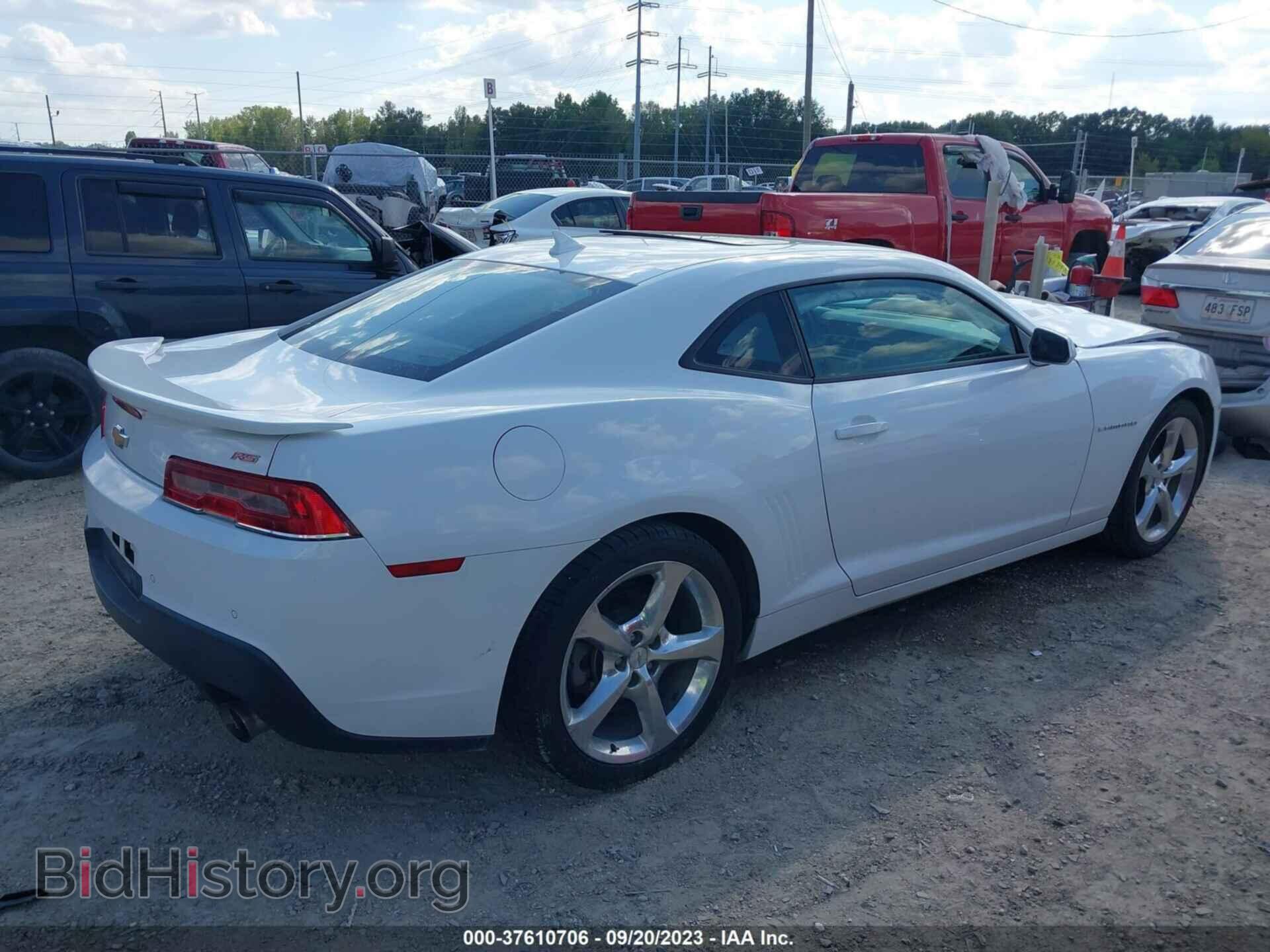 2015 CHEVROLET CAMARO - VIN: 2G1FF1E37F9135176 - Фото 4