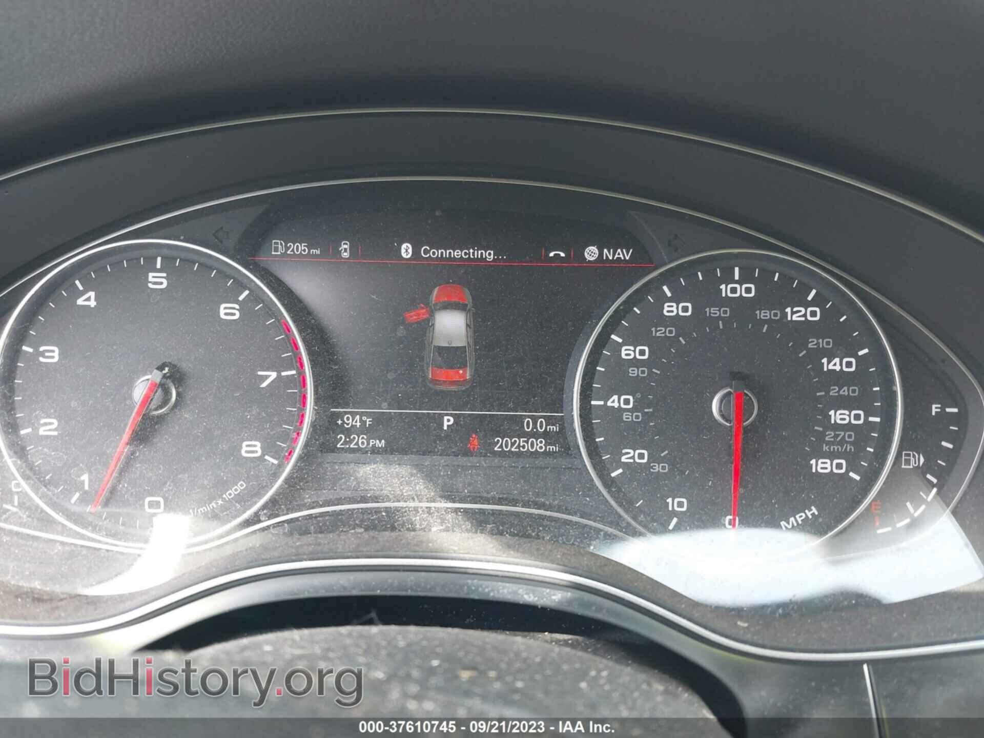 2012 AUDI A6 - VIN: WAUGGAFC1CN072864 - Фото 7