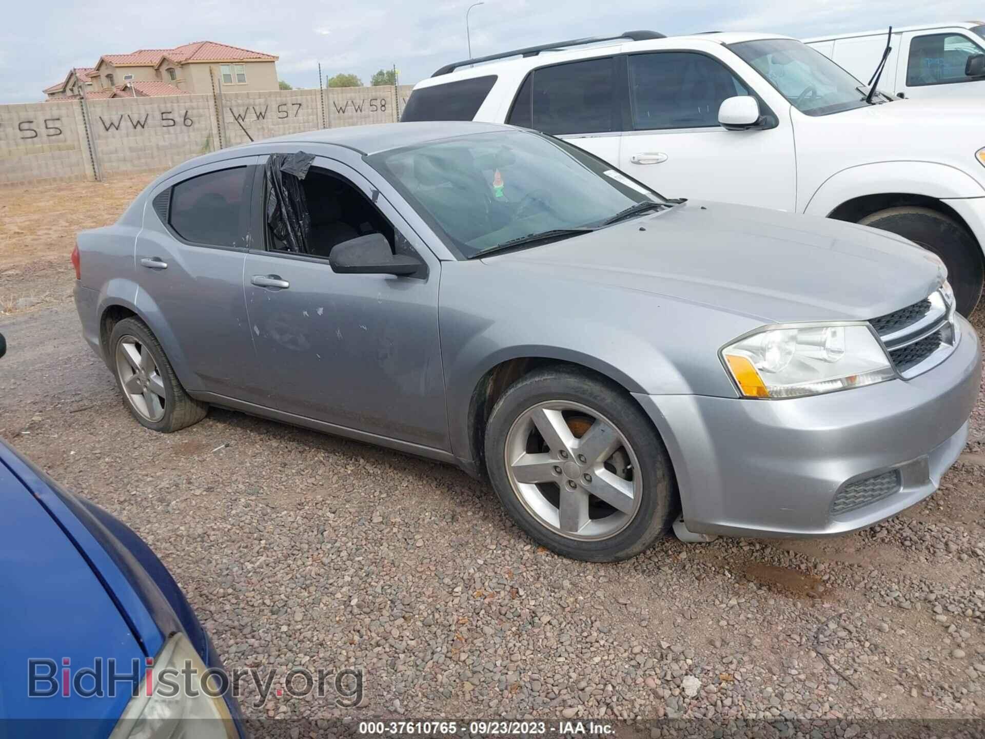 Фотография 1C3CDZAB2DN688554 - DODGE AVENGER 2013