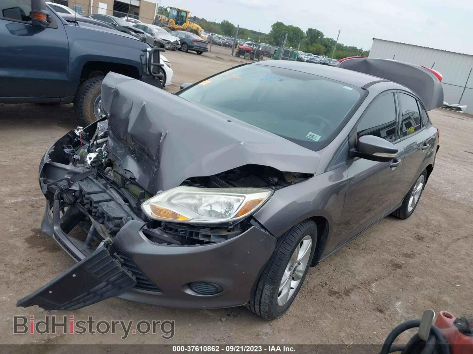 2014 FORD FOCUS - VIN: 1FADP3F28EL432211 - Фото 2