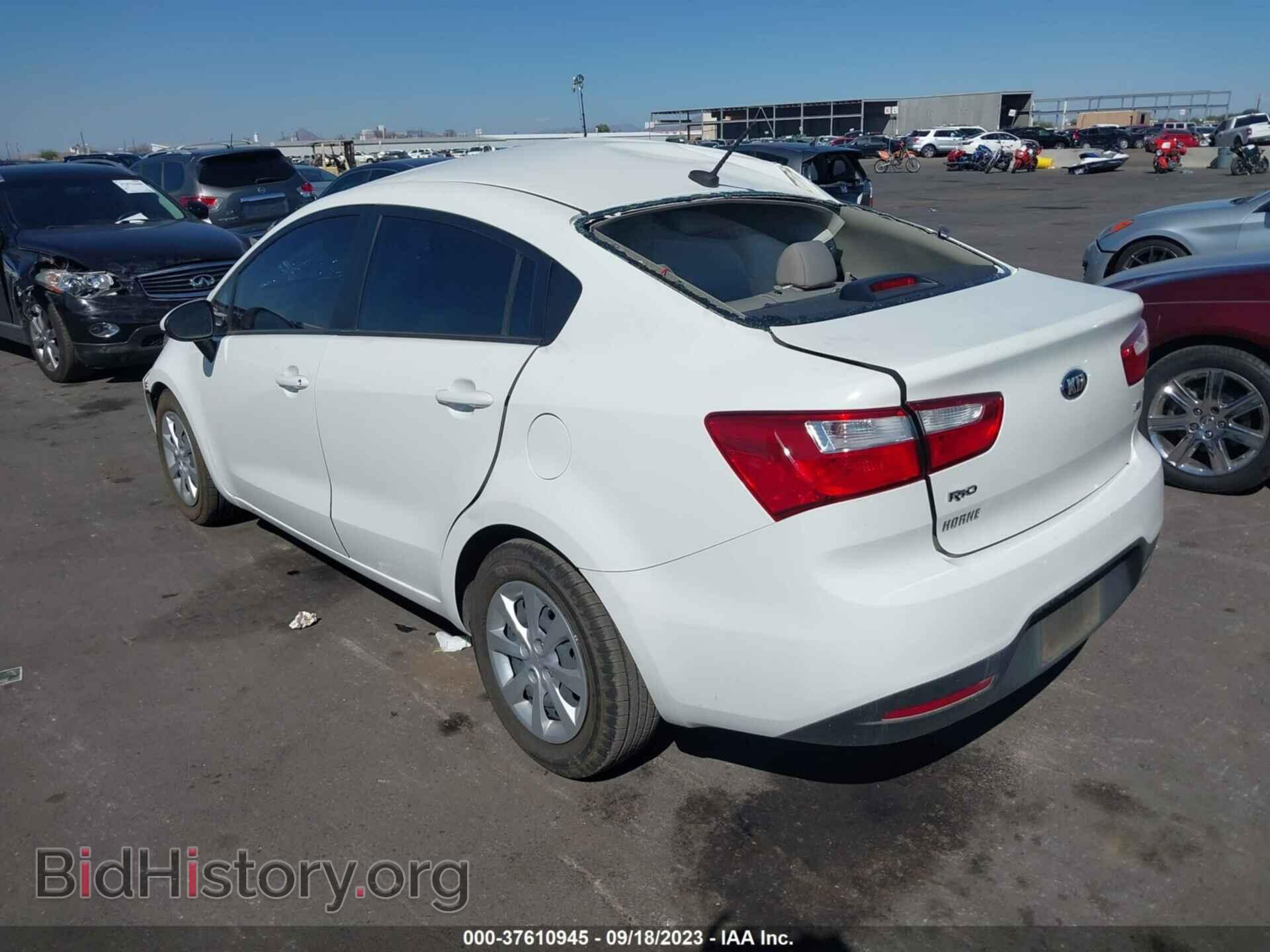 2015 KIA RIO - VIN: KNADM4A36F6503279 - Фото 3