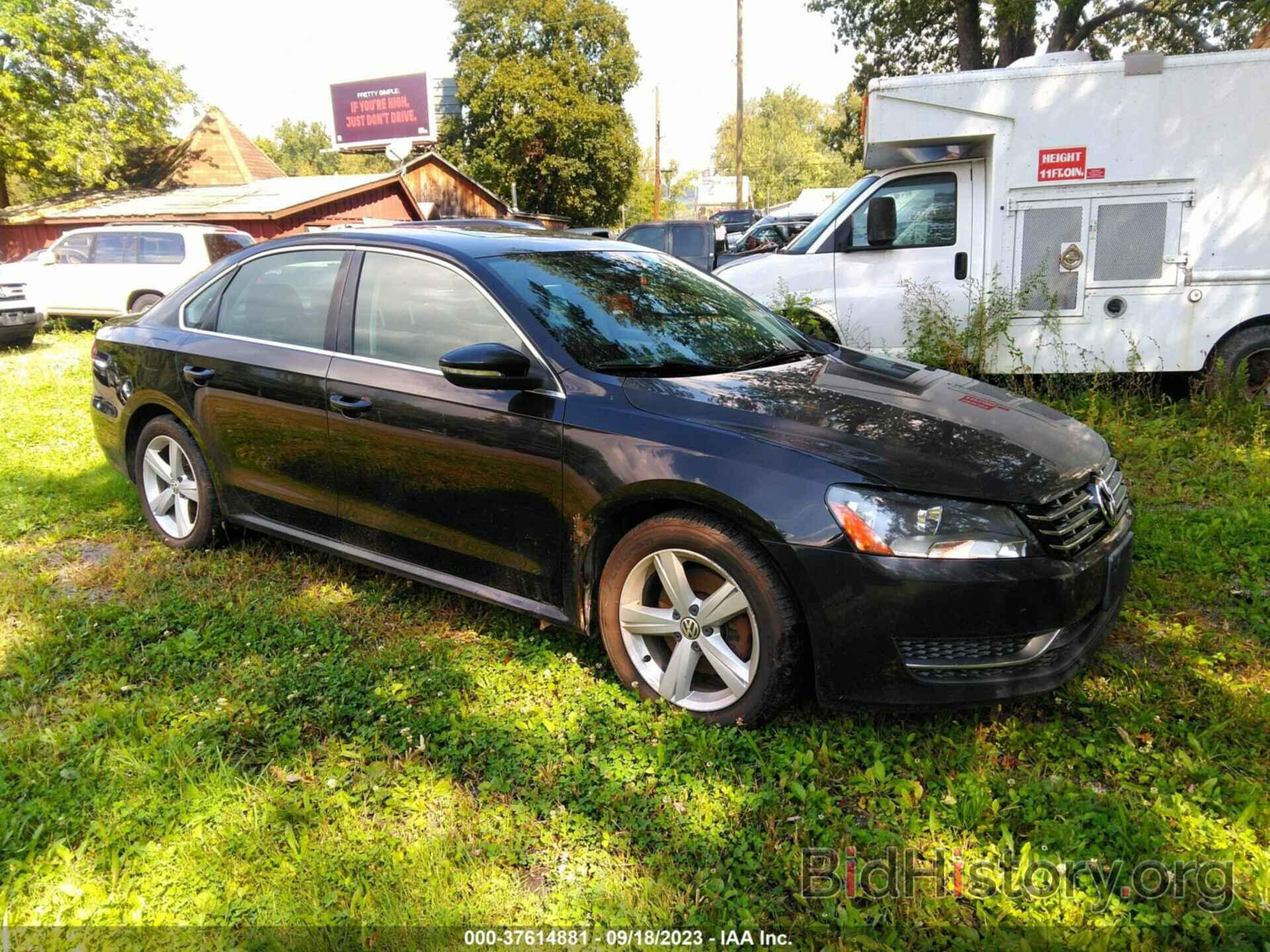 Photo 1VWBN7A31CC022617 - VOLKSWAGEN PASSAT 2012