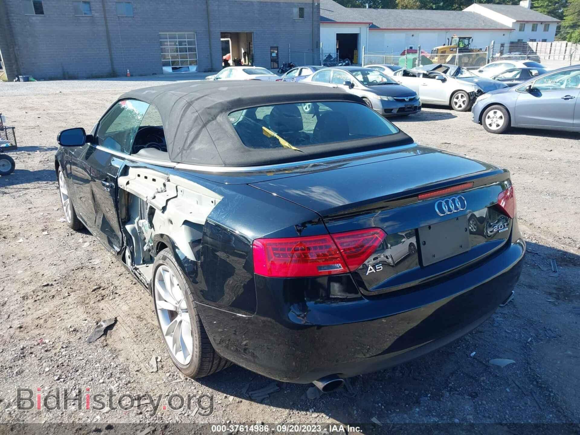 2014 AUDI A5 - VIN: WAUCFAFH9EN007616 - Фото 3
