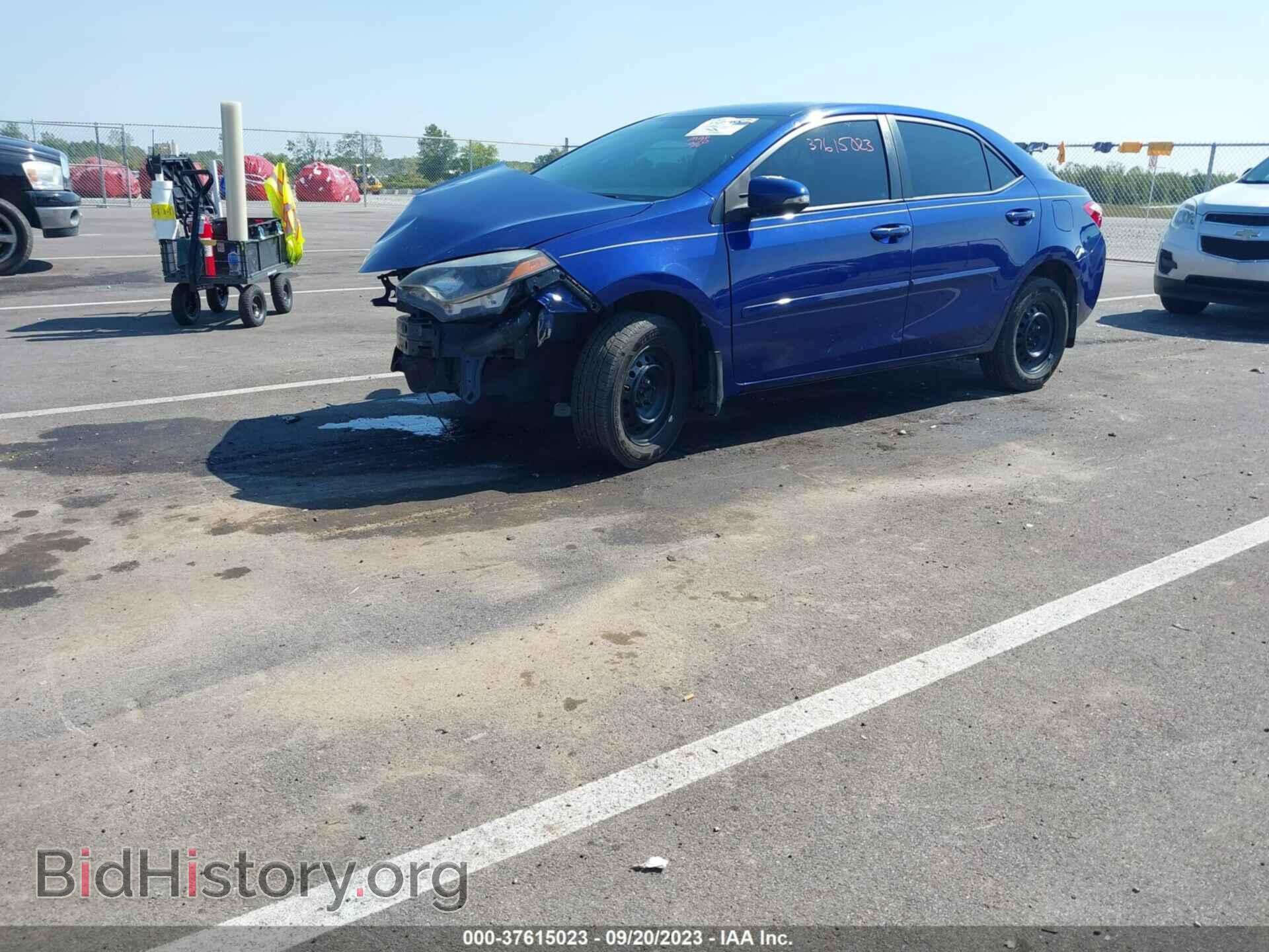 2015 TOYOTA COROLLA - VIN: 2T1BURHEXFC404360 - Photo 2