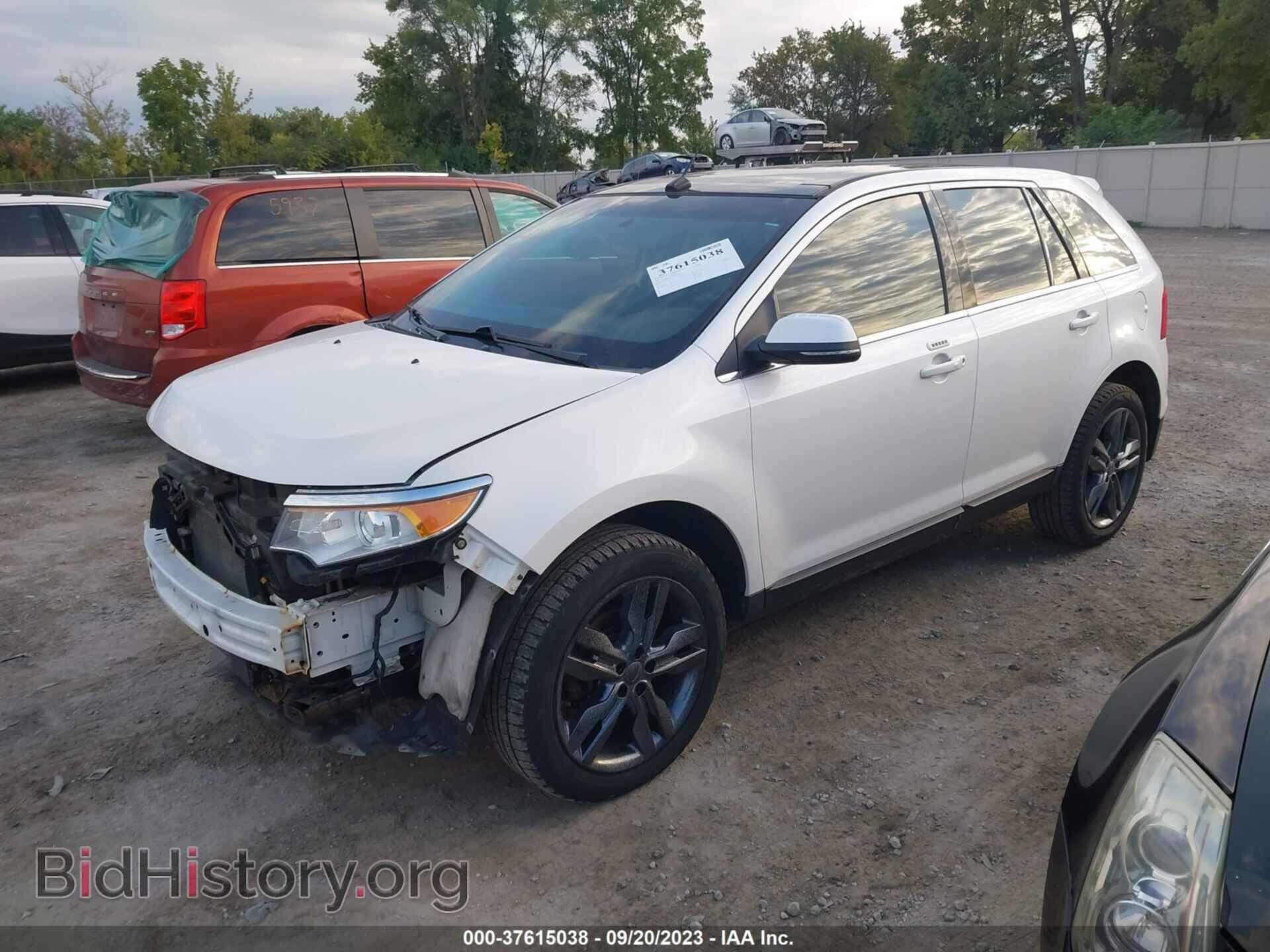 2014 FORD EDGE - VIN: 2FMDK4KC4EBA01261 - Фото 2