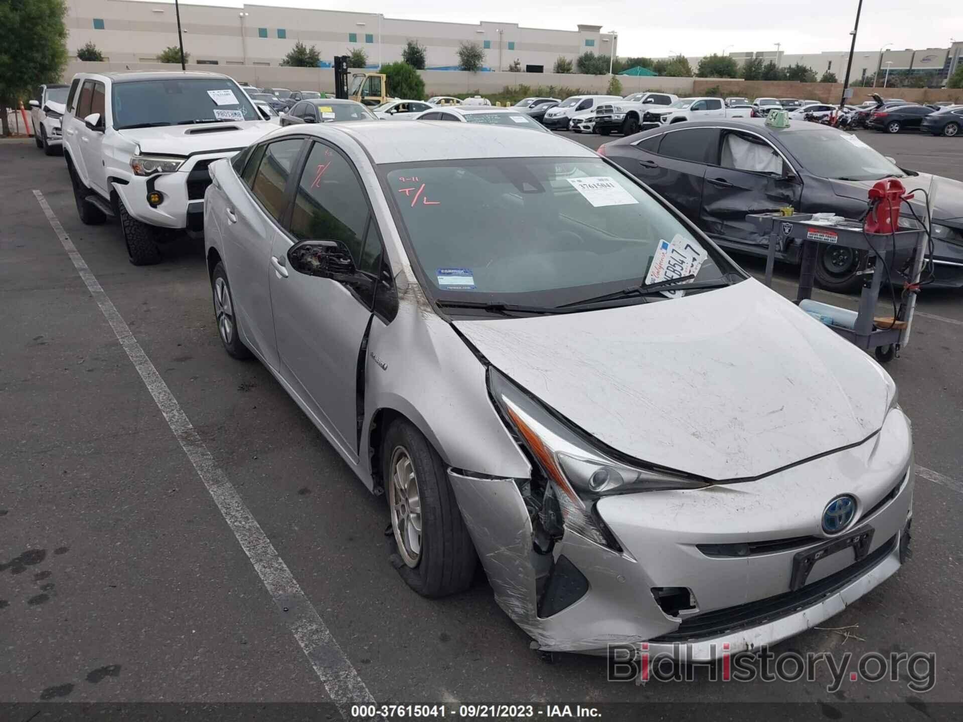 Photo JTDKBRFU0J3581484 - TOYOTA PRIUS 2018