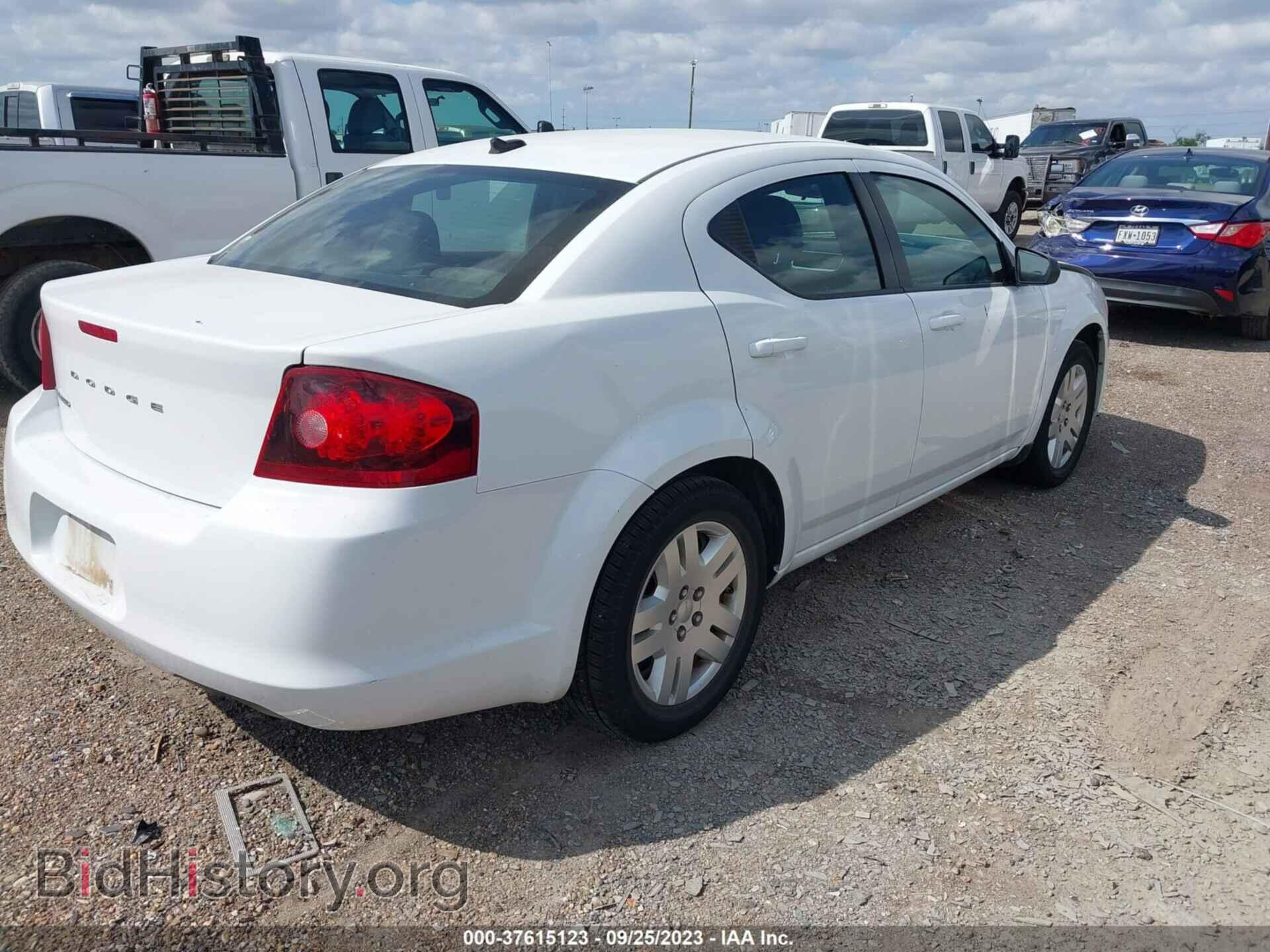 2013 DODGE AVENGER - VIN: 1C3CDZAB9DN530261 - Фото 4