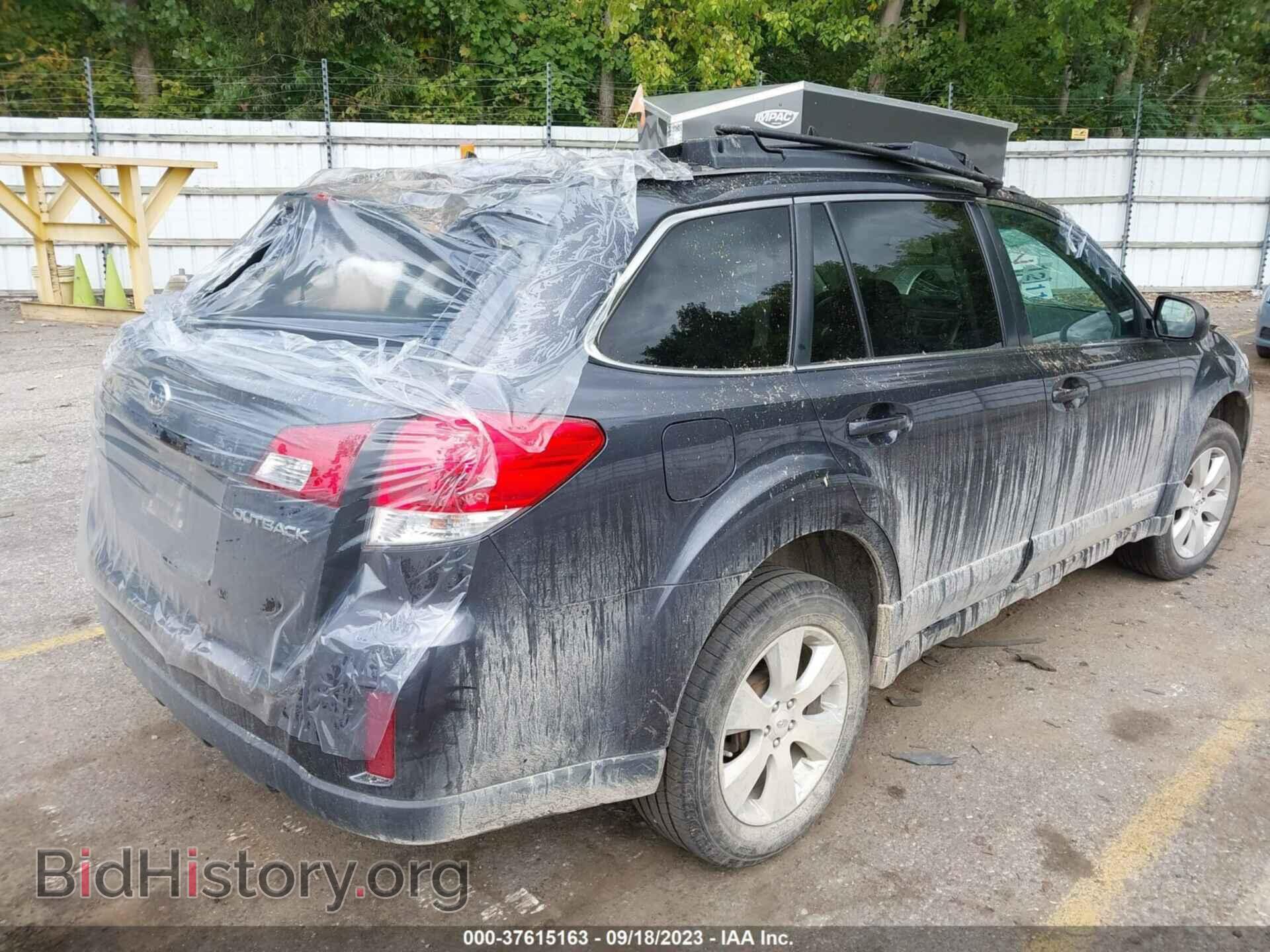 2012 SUBARU OUTBACK - VIN: 4S4BRCKC3C3203356 - Фото 4