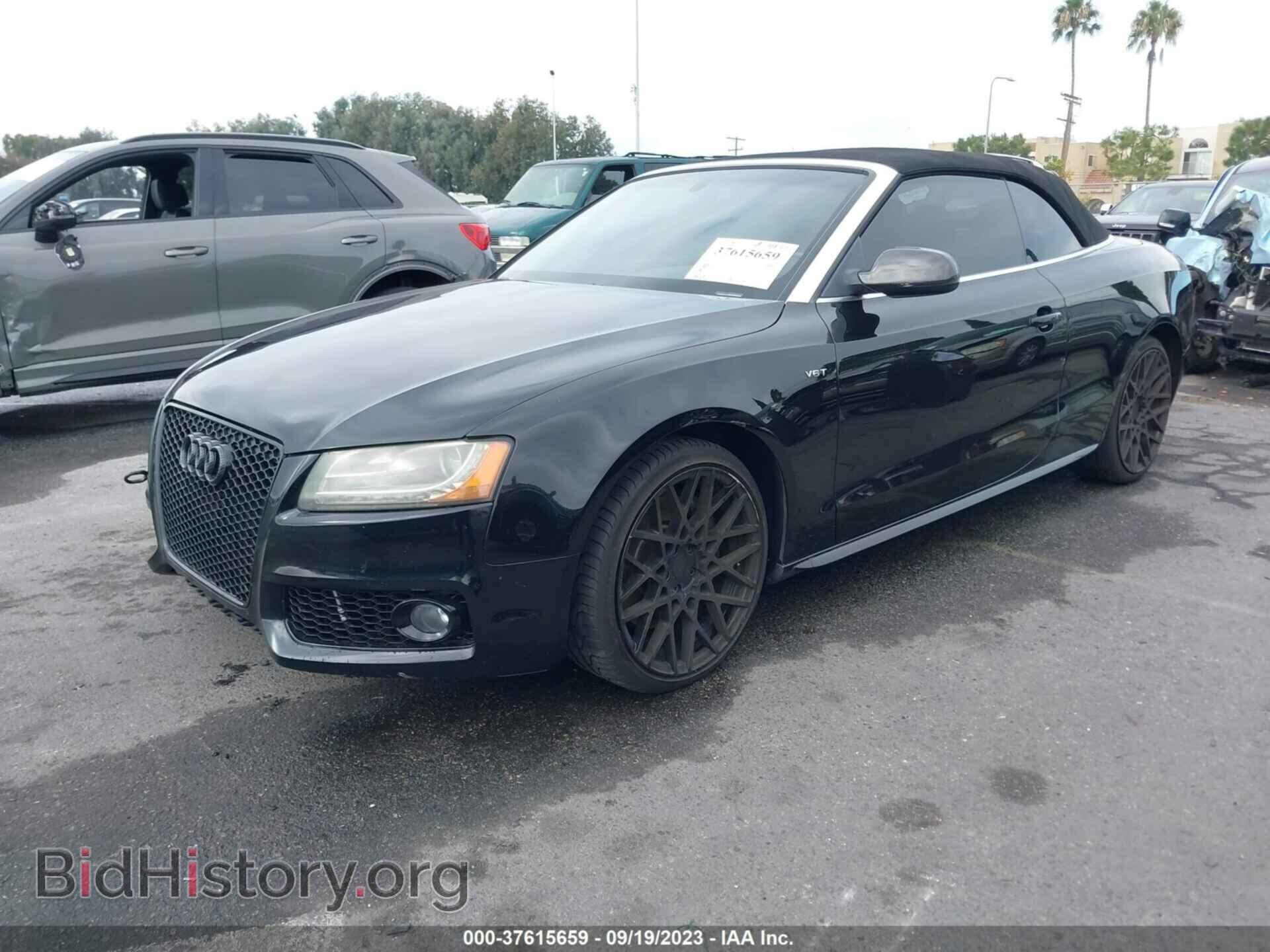 2012 AUDI S5 - VIN: WAUCGAFH6CN001668 - Фото 2
