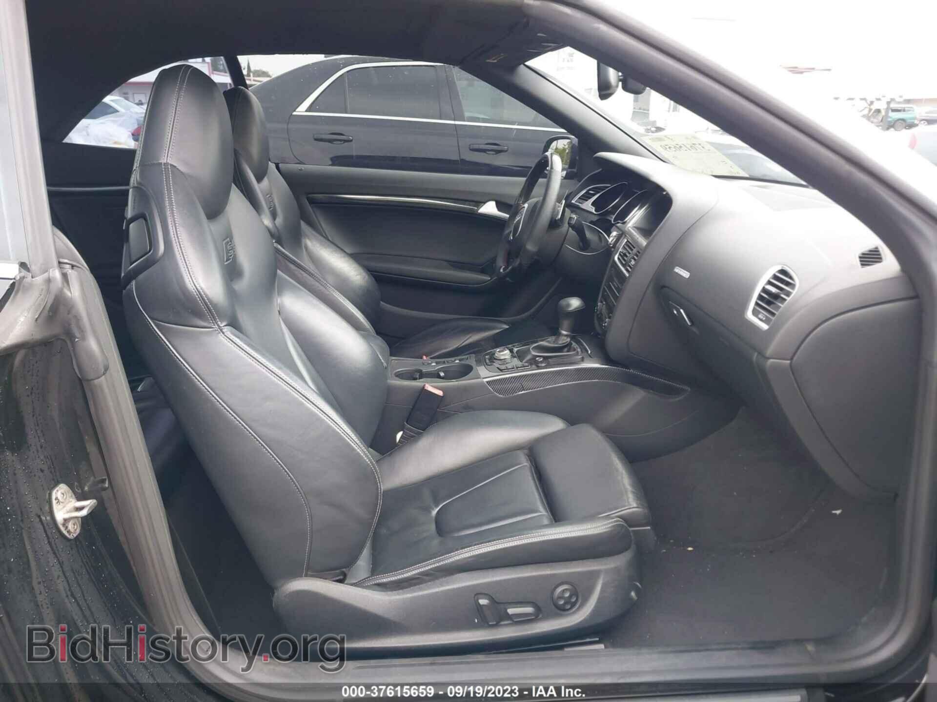 2012 AUDI S5 - VIN: WAUCGAFH6CN001668 - Фото 5