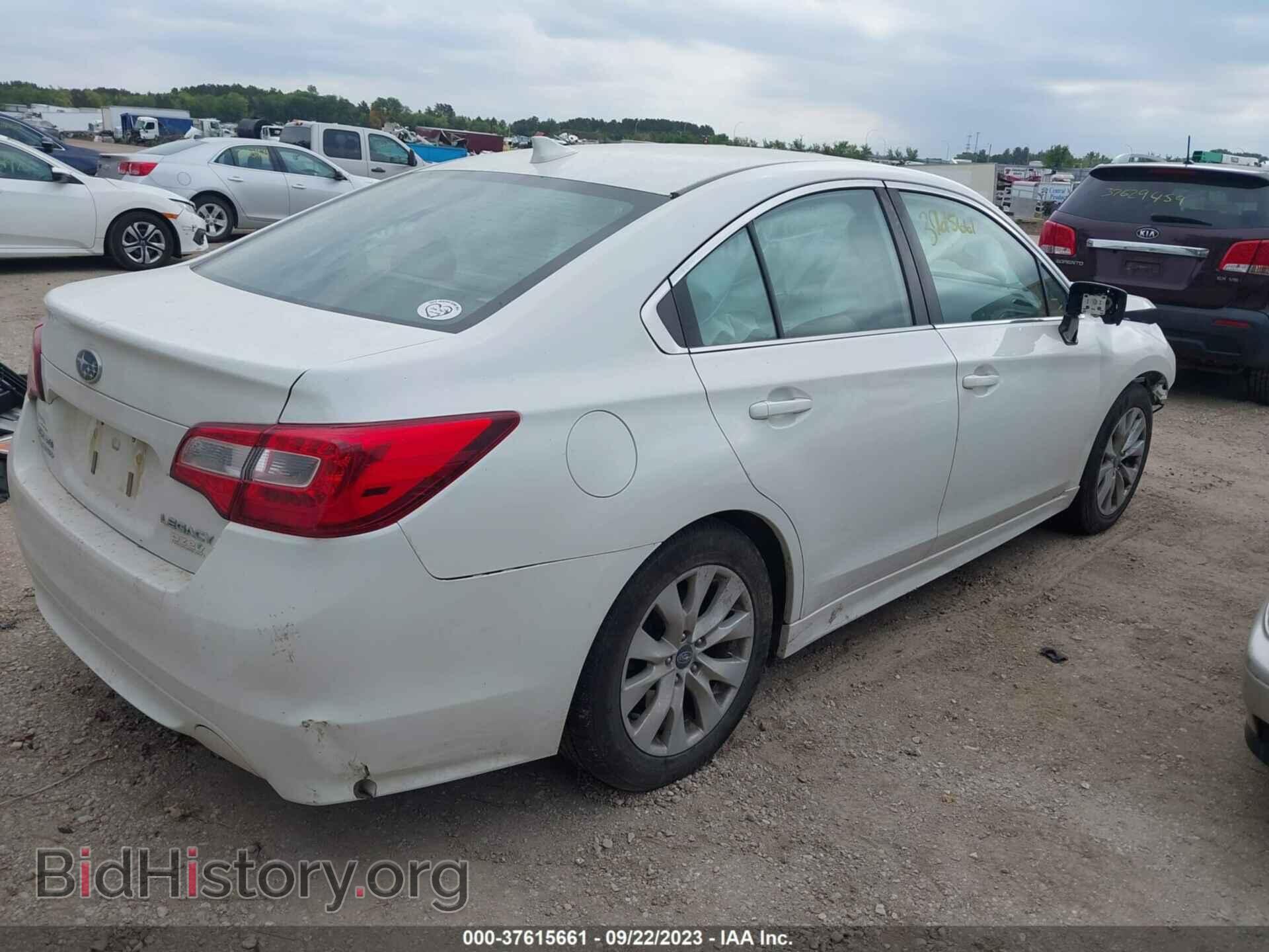 2017 SUBARU LEGACY - VIN: 4S3BNAC67H3055846 - Фото 4