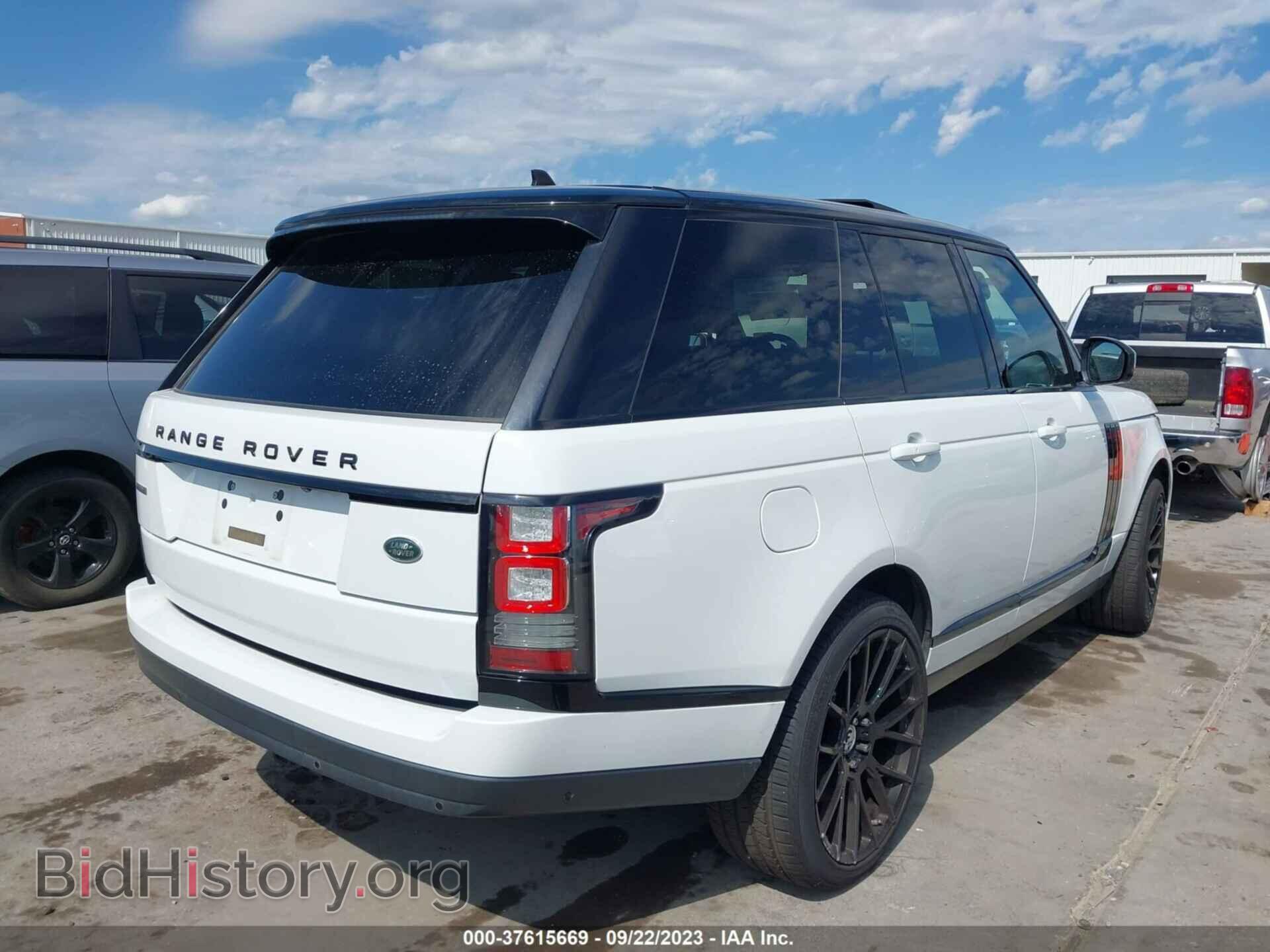 2015 LAND ROVER RANGE ROVER - VIN: SALGS2TF6FA221800 - Фото 4