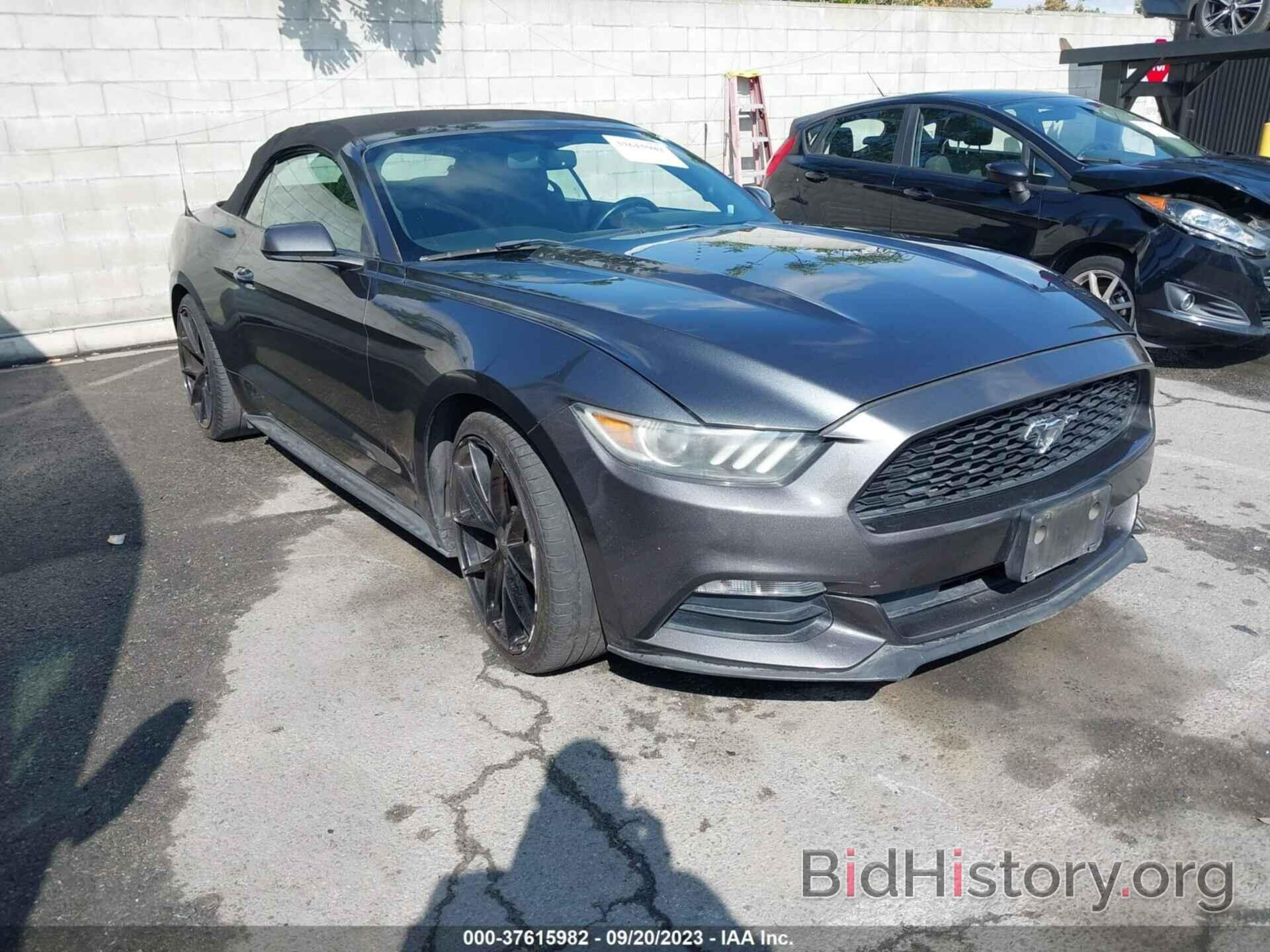 Photo 1FATP8EM7G5281185 - FORD MUSTANG 2016