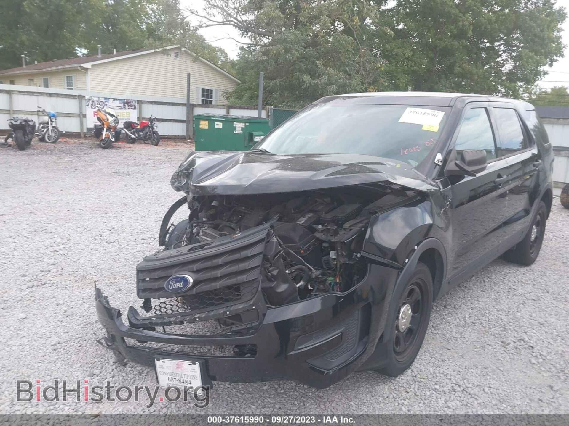 2018 FORD POLICE INTERCEPTOR - VIN: 1FM5K8AR8JGB12397 - Photo 2
