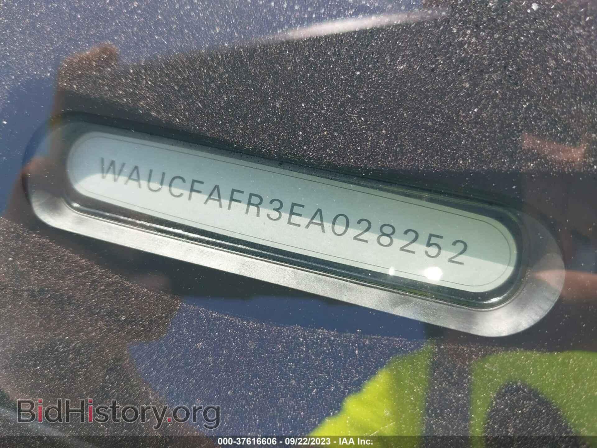 2014 AUDI A5 - VIN: WAUCFAFR3EA028252 - Photo 9