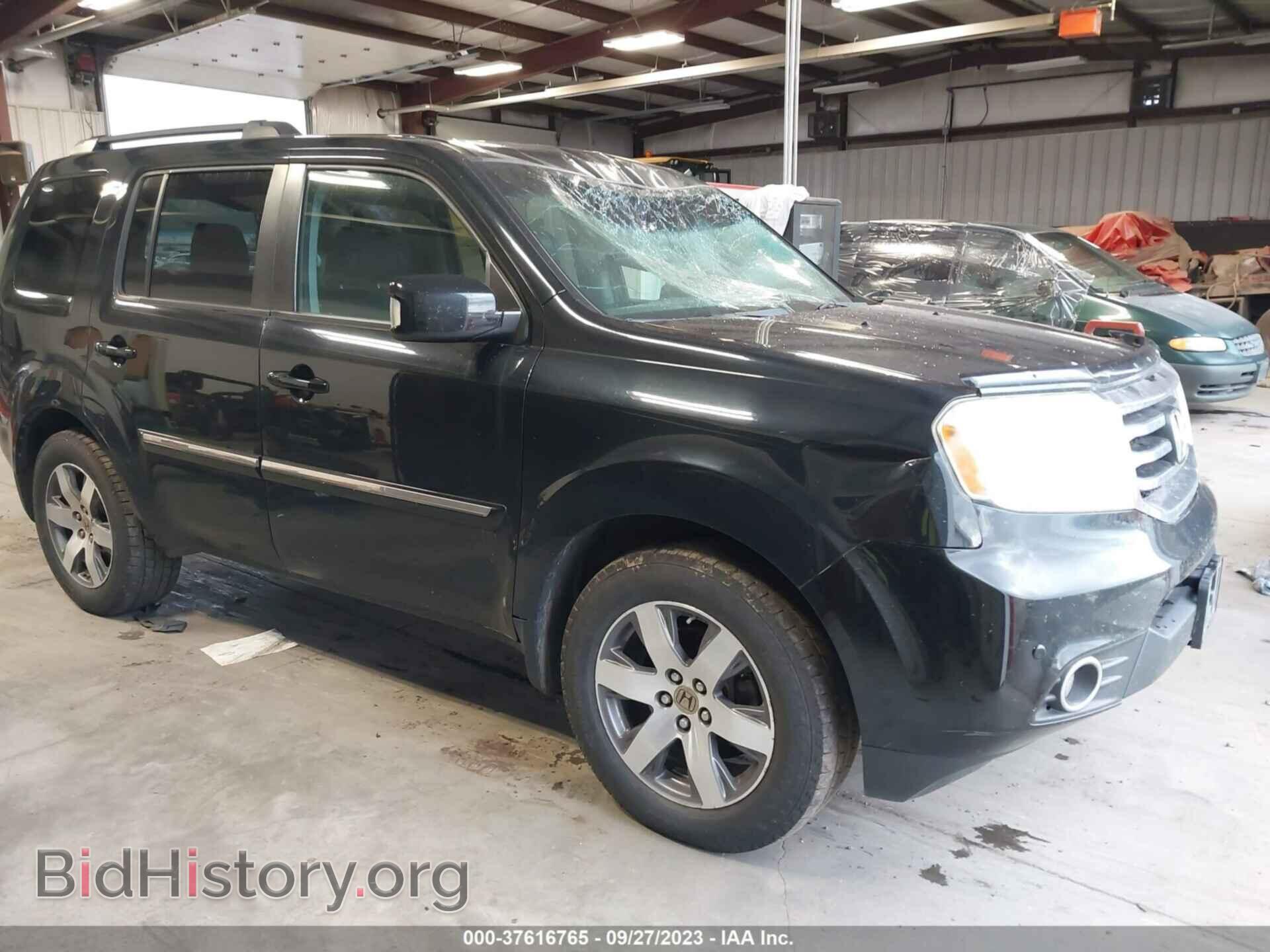 Фотография 5FNYF4H98DB070252 - HONDA PILOT 2013