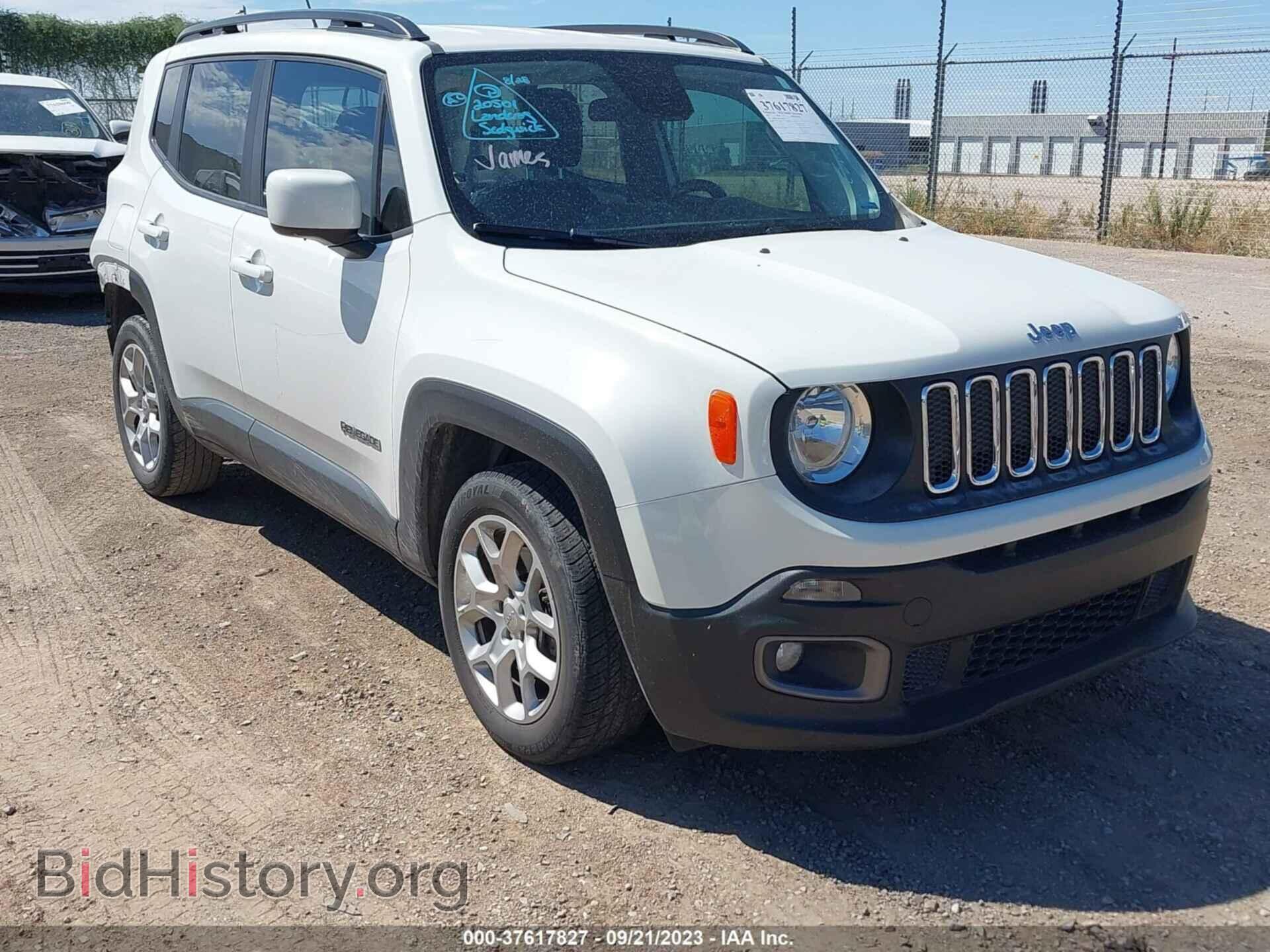 Фотография ZACCJABB8HPG42860 - JEEP RENEGADE 2017