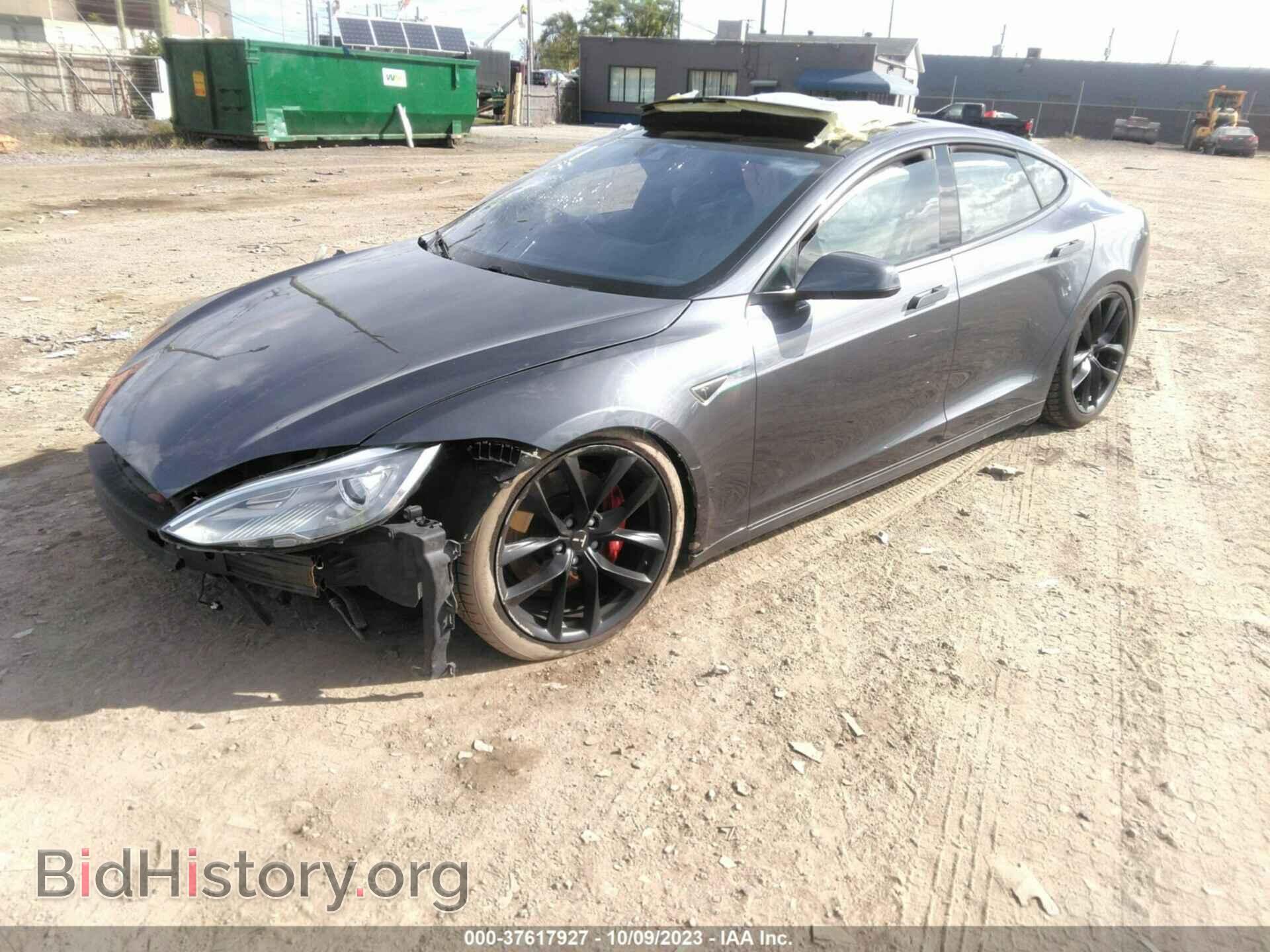 2015 TESLA MODEL S - VIN: 5YJSA1H27FFP77268 - Фото 2