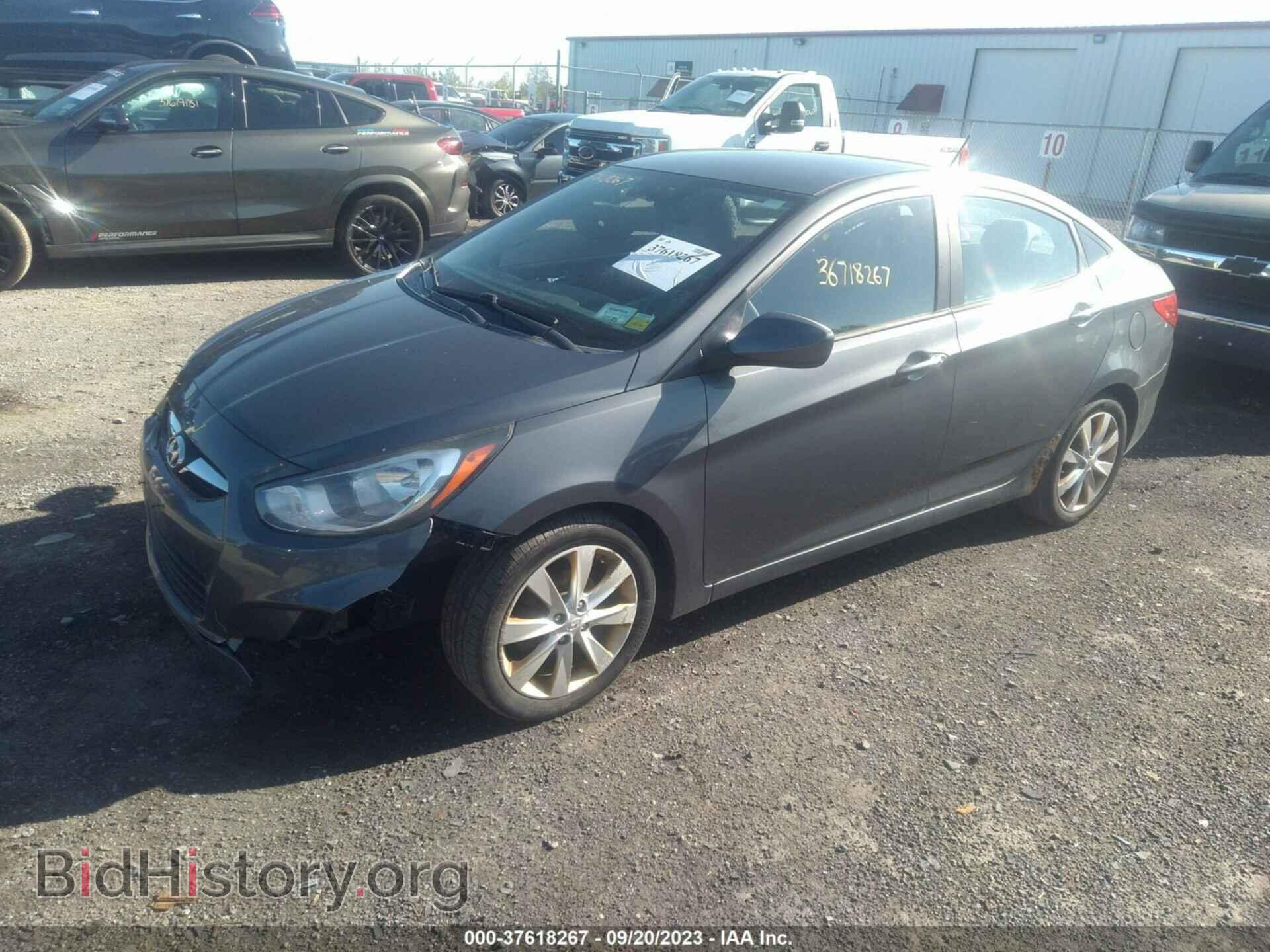 2013 HYUNDAI ACCENT - VIN: KMHCU4AE8DU373865 - Фото 2