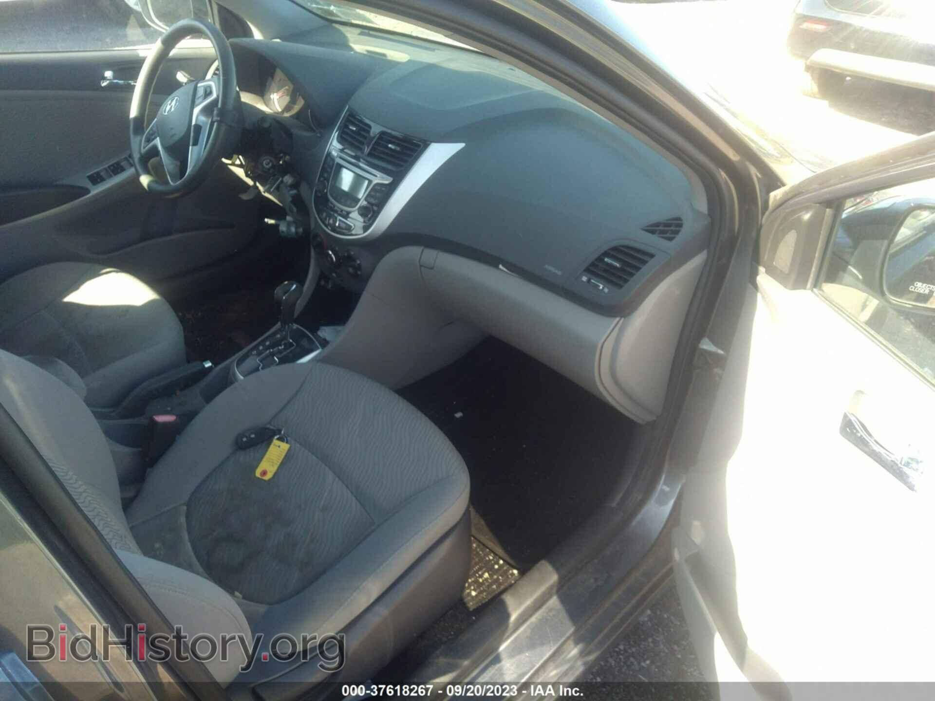 2013 HYUNDAI ACCENT - VIN: KMHCU4AE8DU373865 - Фото 5