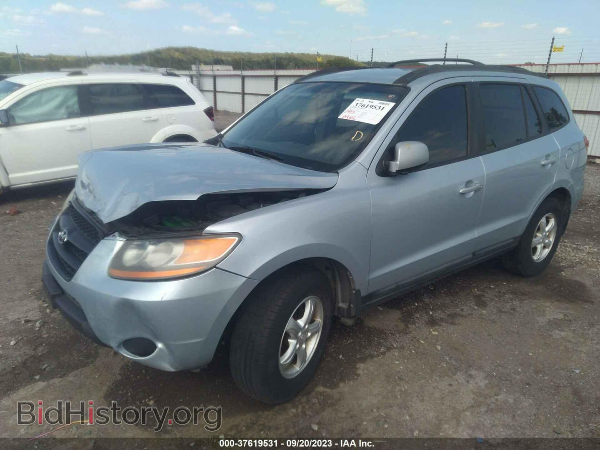 2008 HYUNDAI SANTA FE - VIN: 5NMSG13D68H175521 - Фото 2