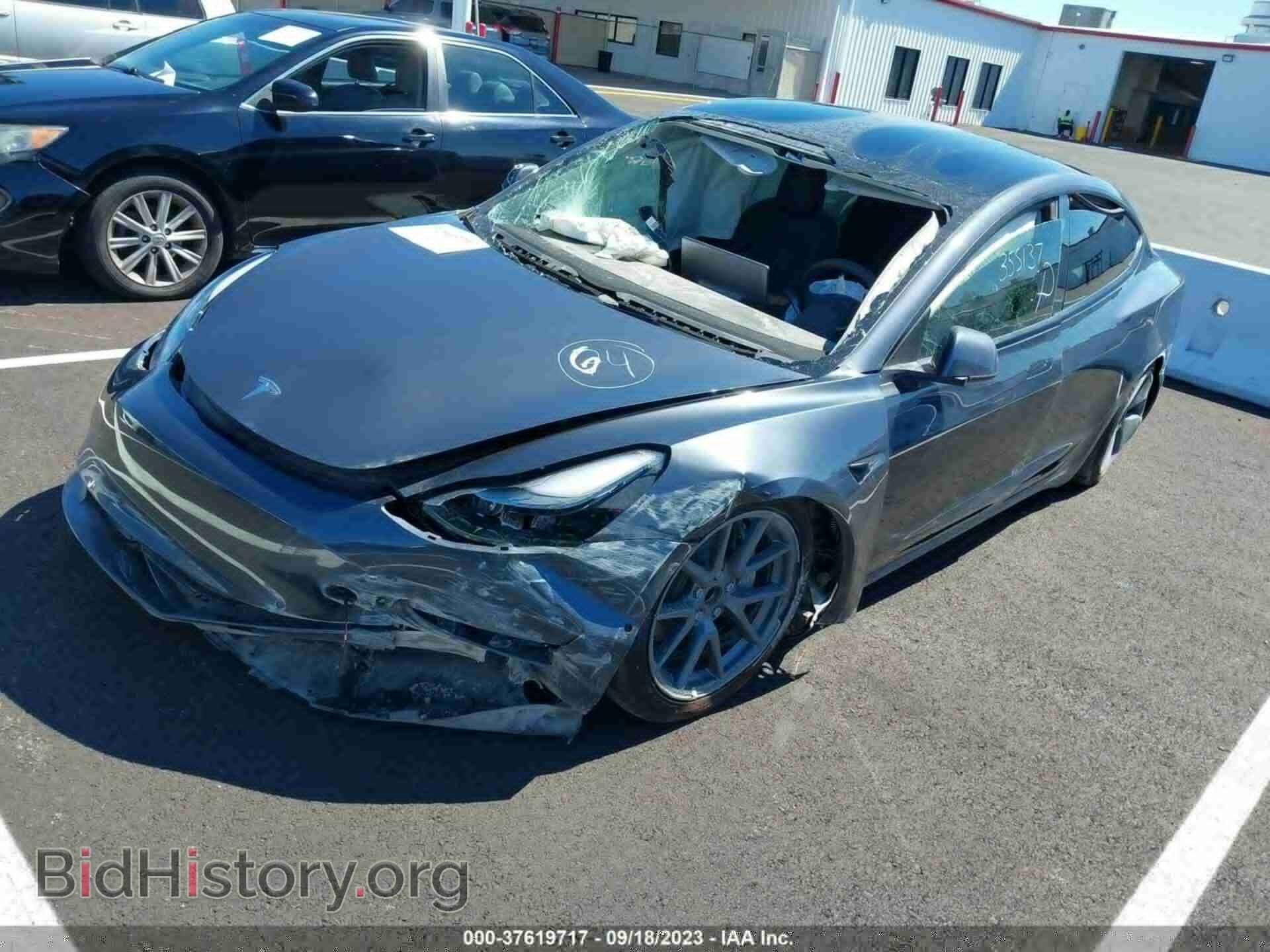 2022 TESLA MODEL 3 - VIN: 5YJ3E1EA1NF334214 - Photo 2