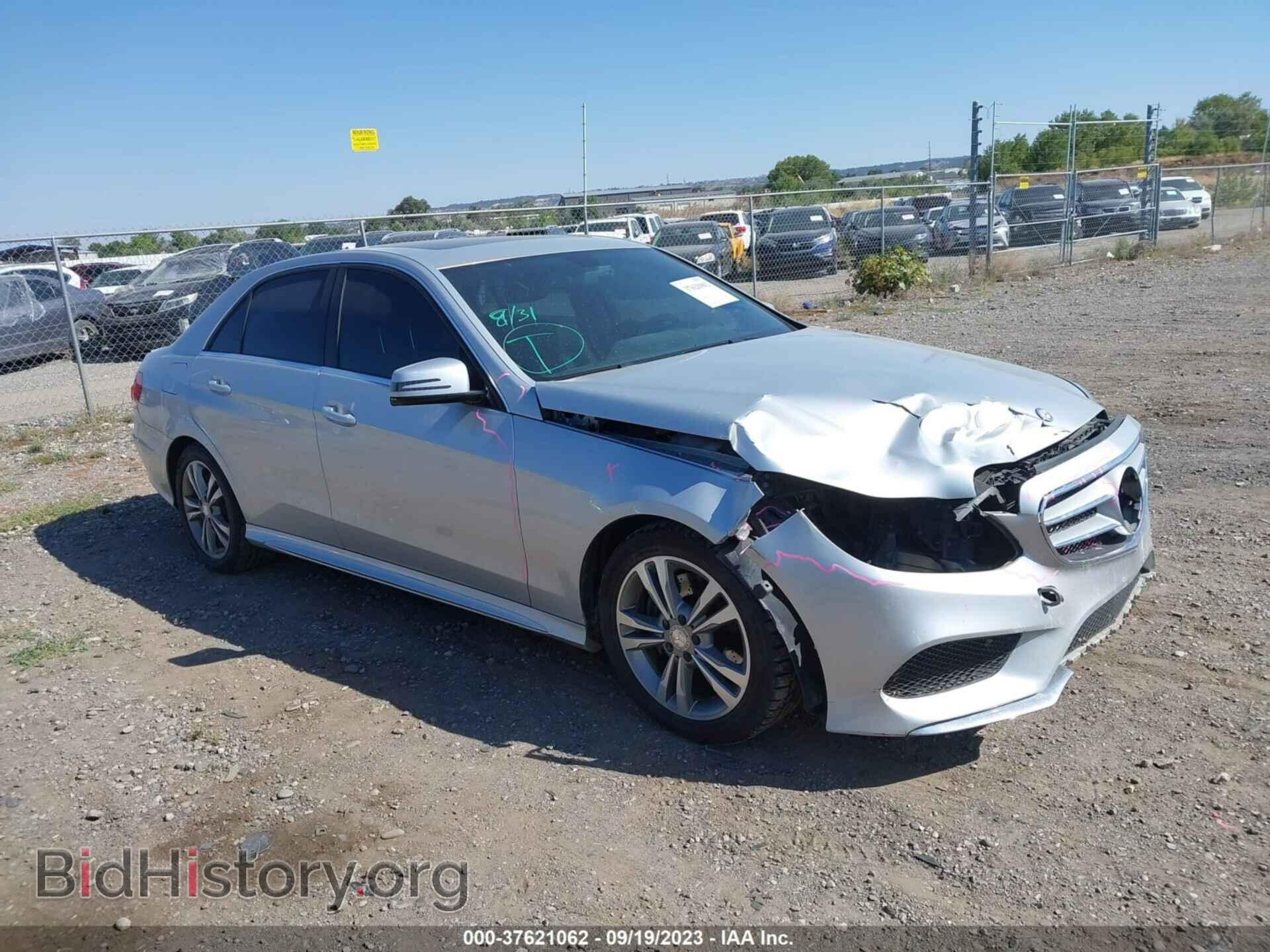 Фотография WDDHF0EB2FB096132 - MERCEDES-BENZ E-CLASS 2015