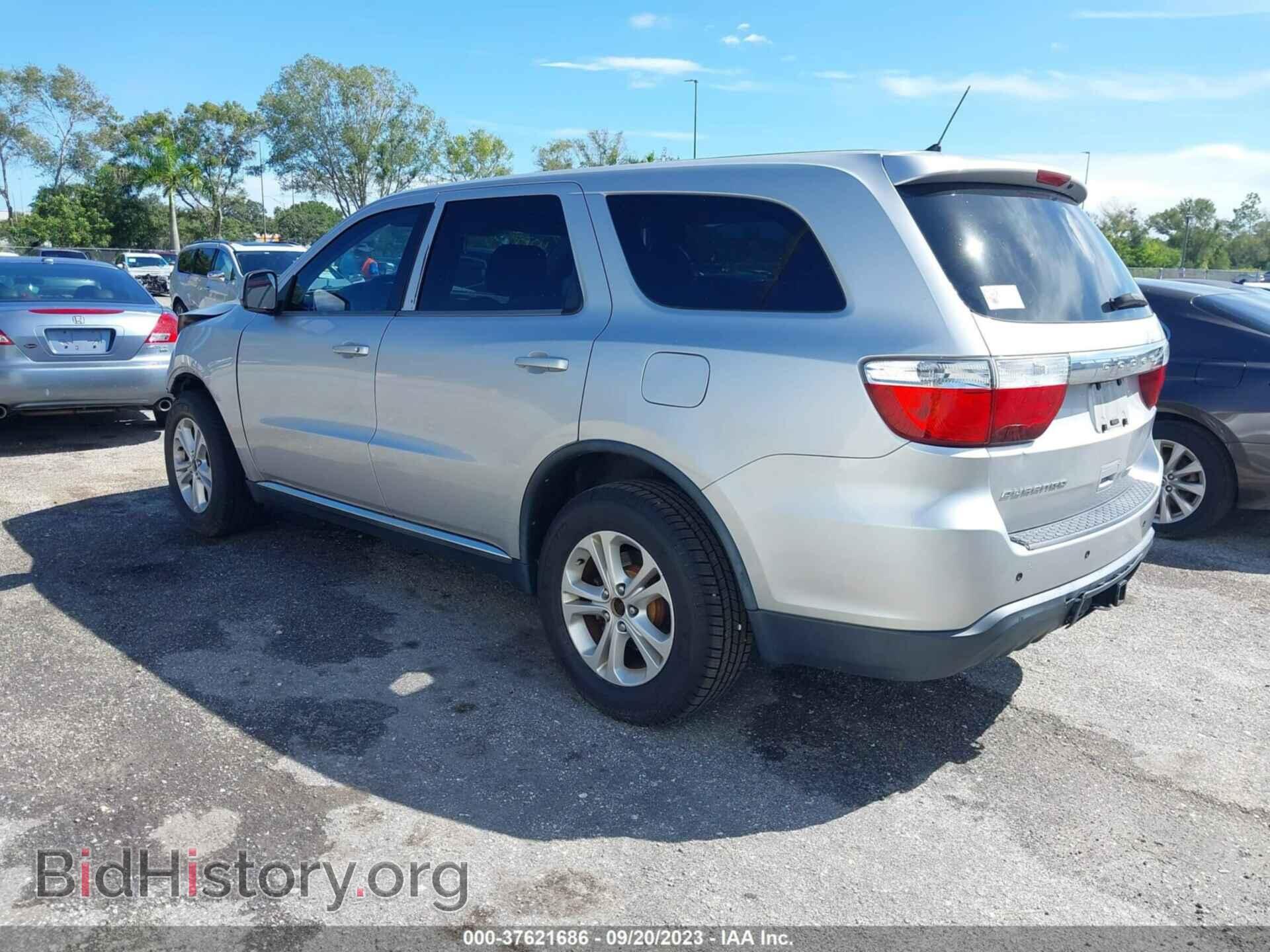 2013 DODGE DURANGO - VIN: 1C4RDHAG3DC592830 - Фото 3