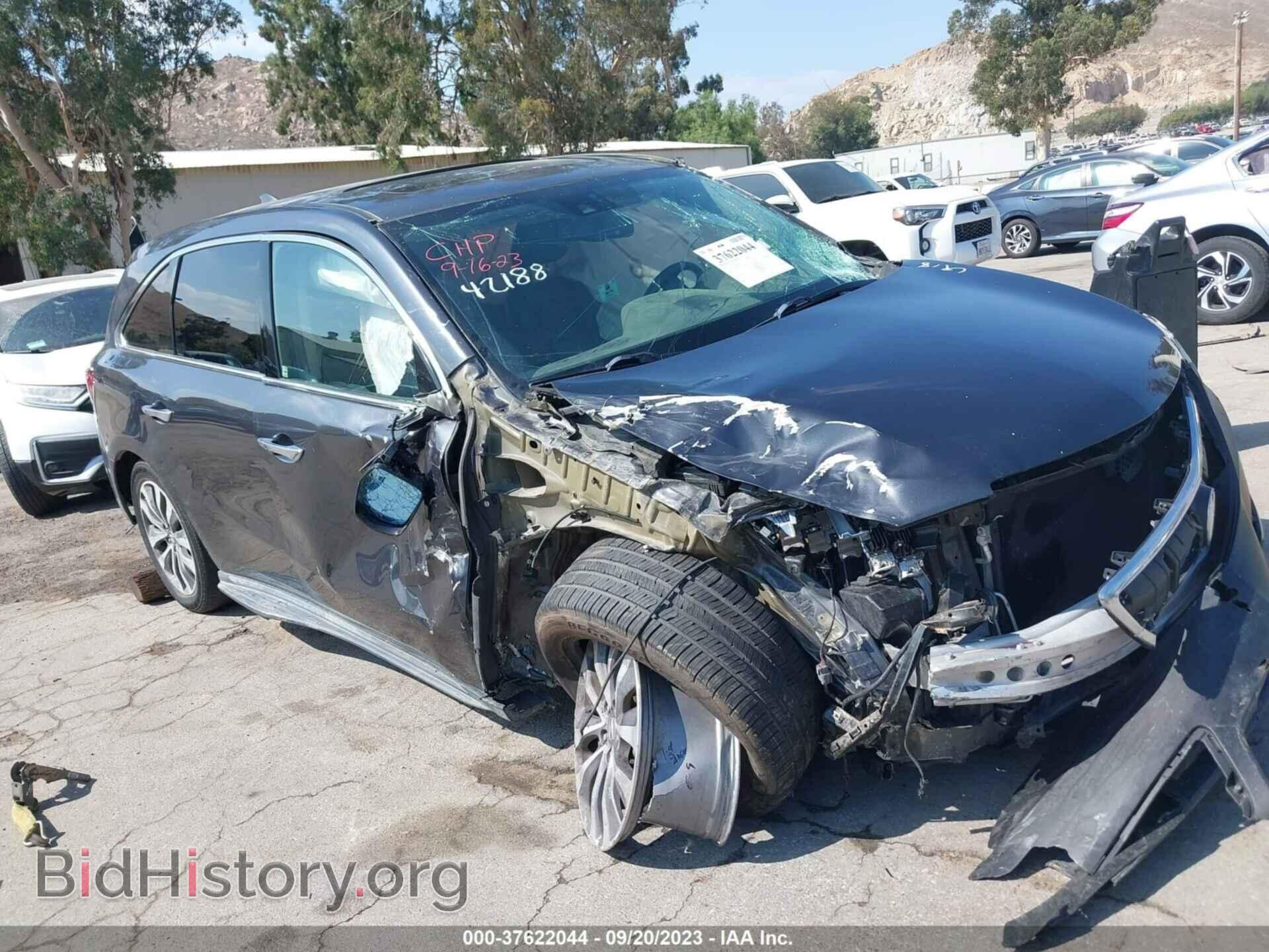 Фотография 5FRYD3H63FB006093 - ACURA MDX 2015