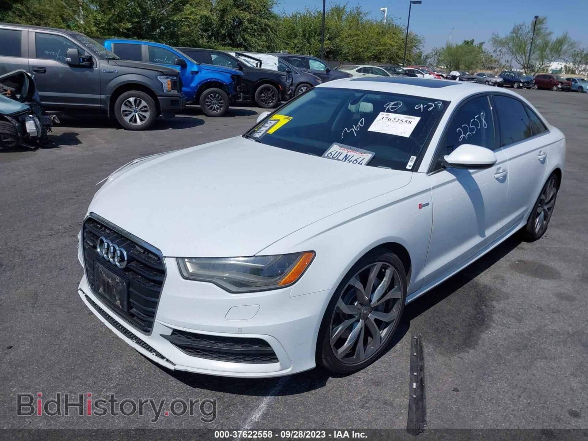 2012 AUDI A6 - VIN: WAUHGAFC8CN085809 - Фото 2