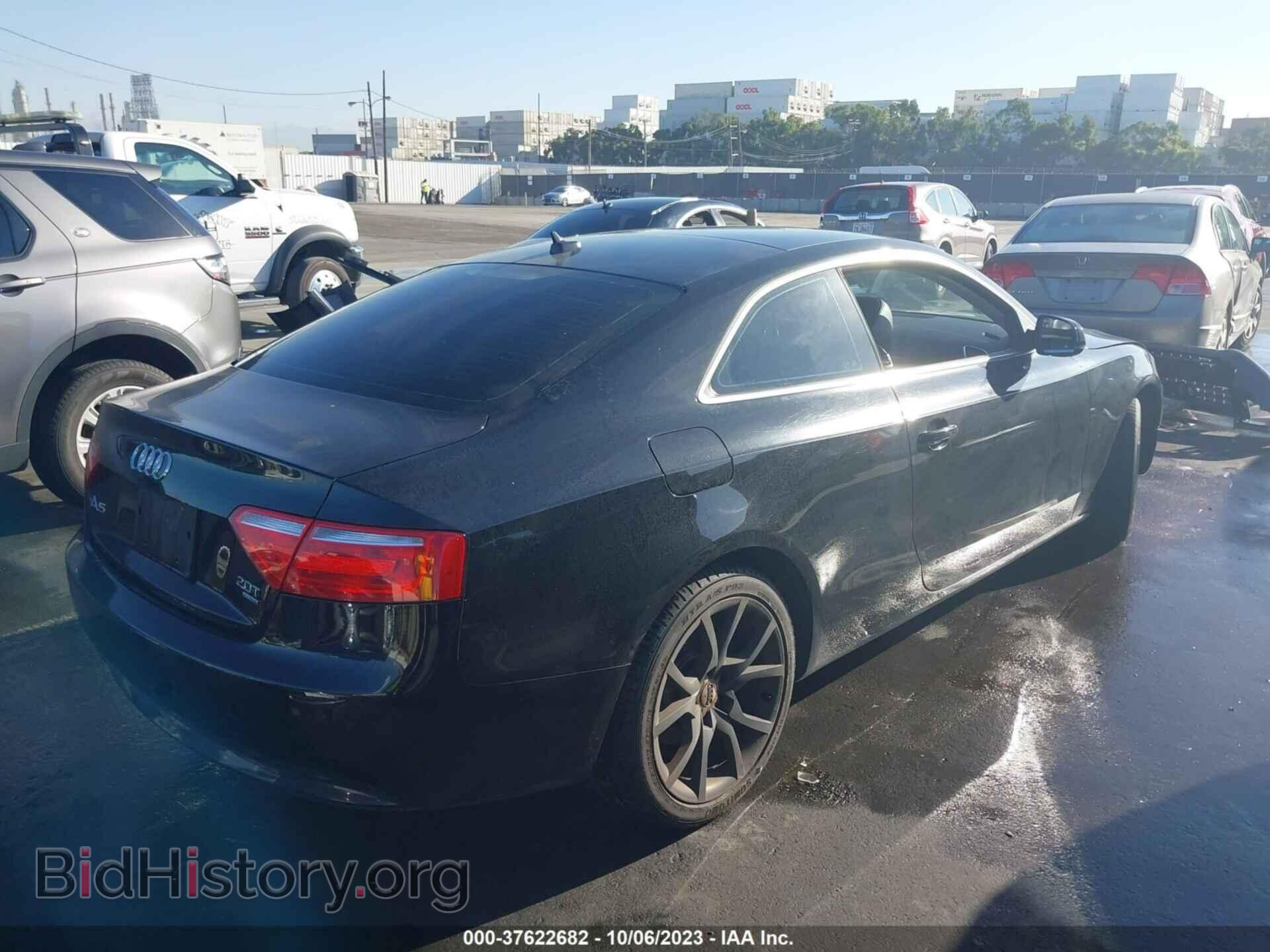 2012 AUDI A5 - VIN: WAUCFAFR4CA018133 - Фото 4