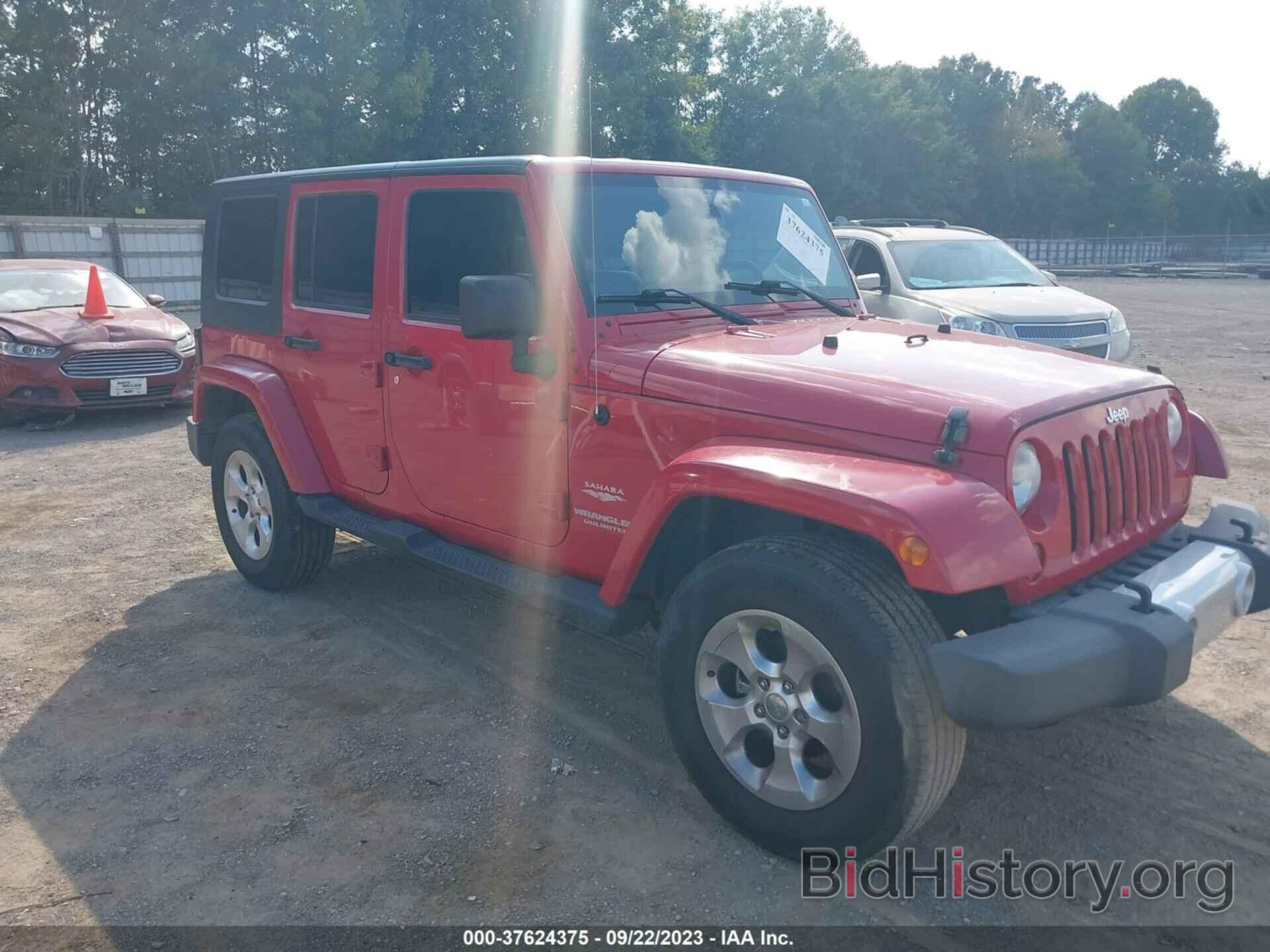 Photo 1J4BA5H15AL186287 - JEEP WRANGLER UNLIMITED 2010