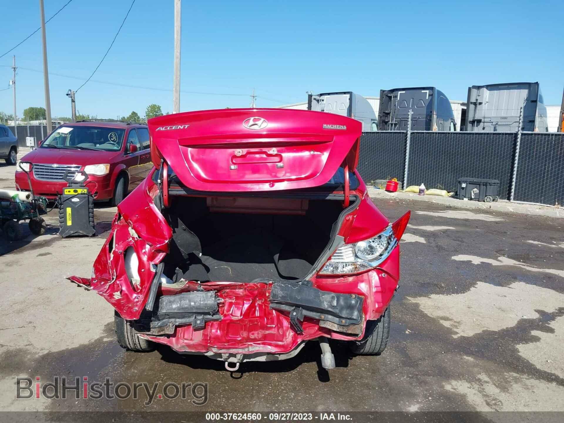 2013 HYUNDAI ACCENT - VIN: KMHCU4AE7DU577587 - Фото 6