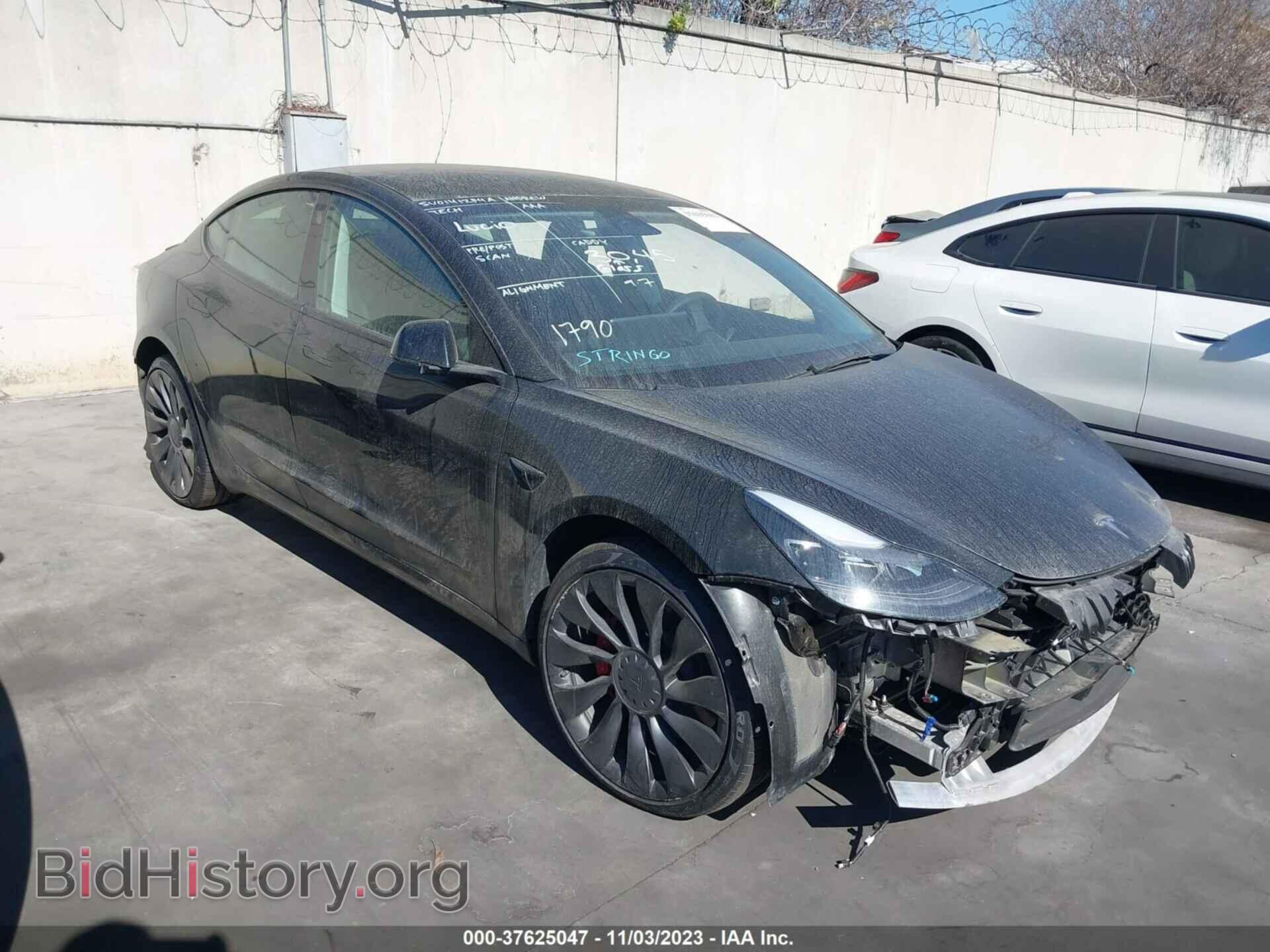 Фотография 5YJ3E1EC0PF471326 - TESLA MODEL 3 2023