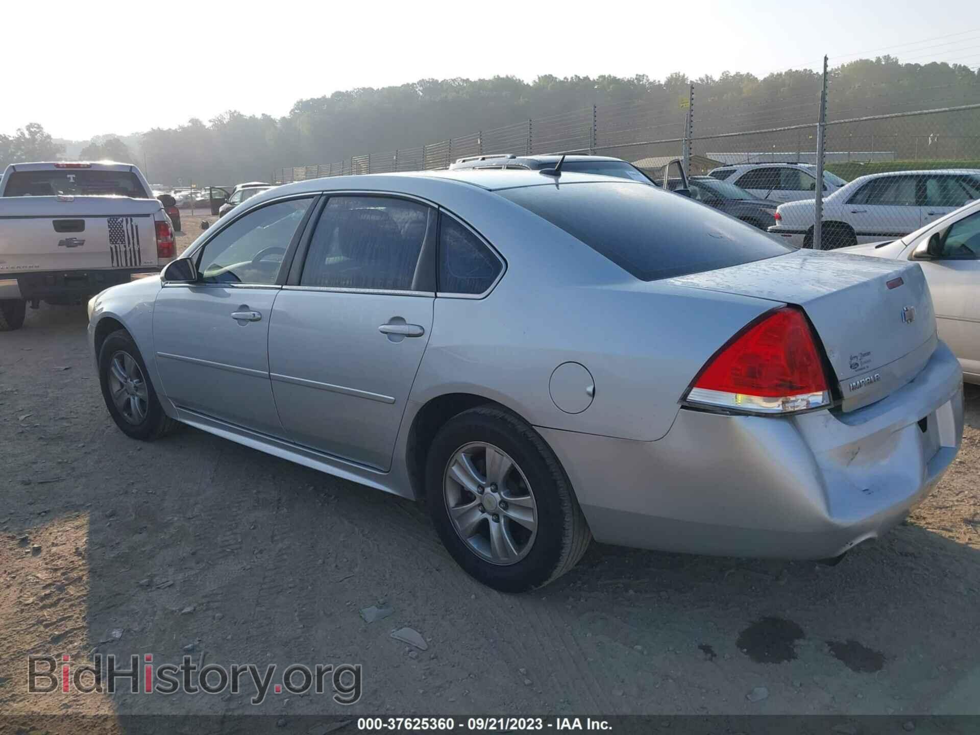2012 CHEVROLET IMPALA - VIN: 2G1WA5E35C1207329 - Фото 3
