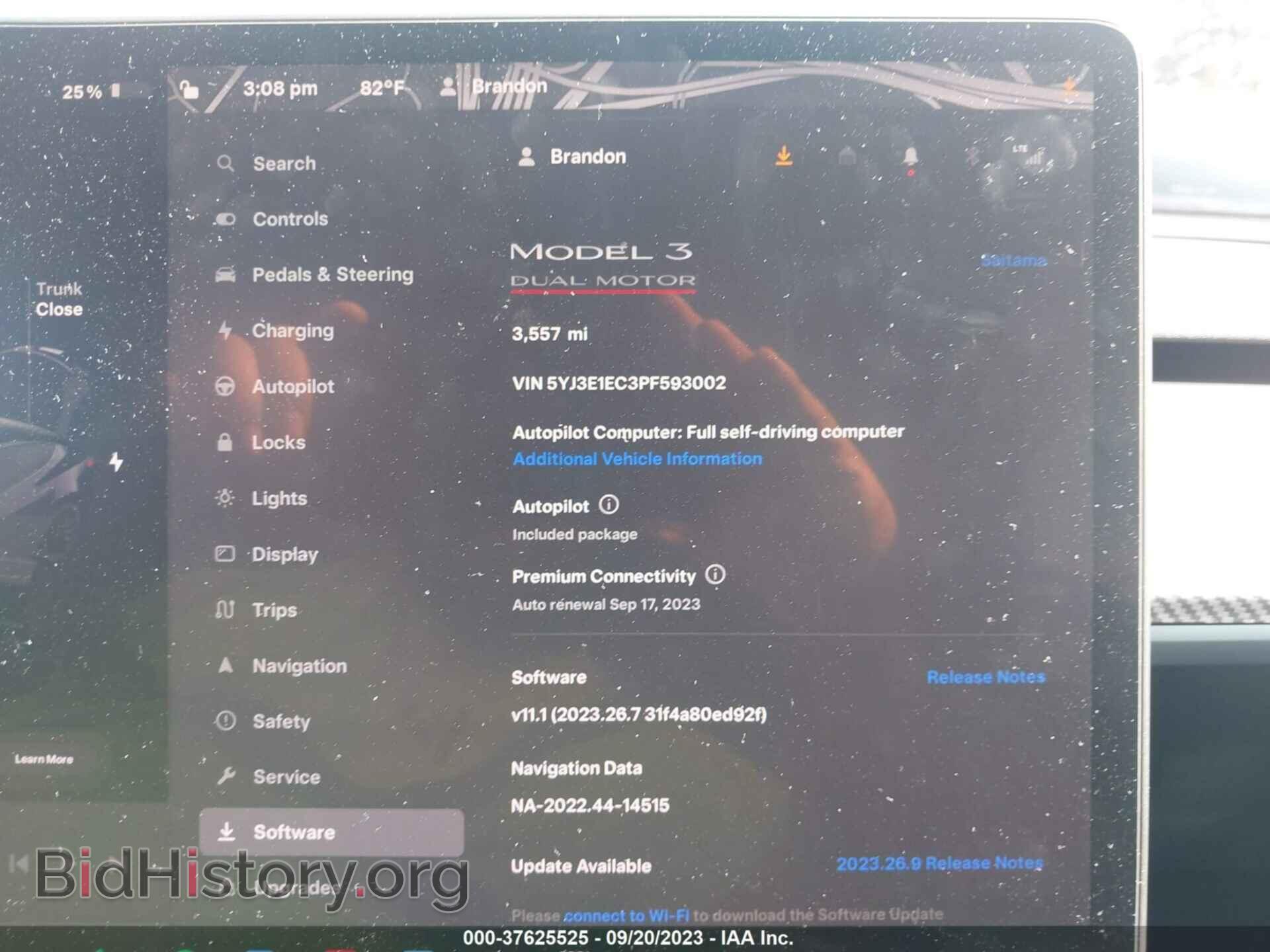 2023 TESLA MODEL 3 - VIN: 5YJ3E1EC3PF593002 - Photo 7
