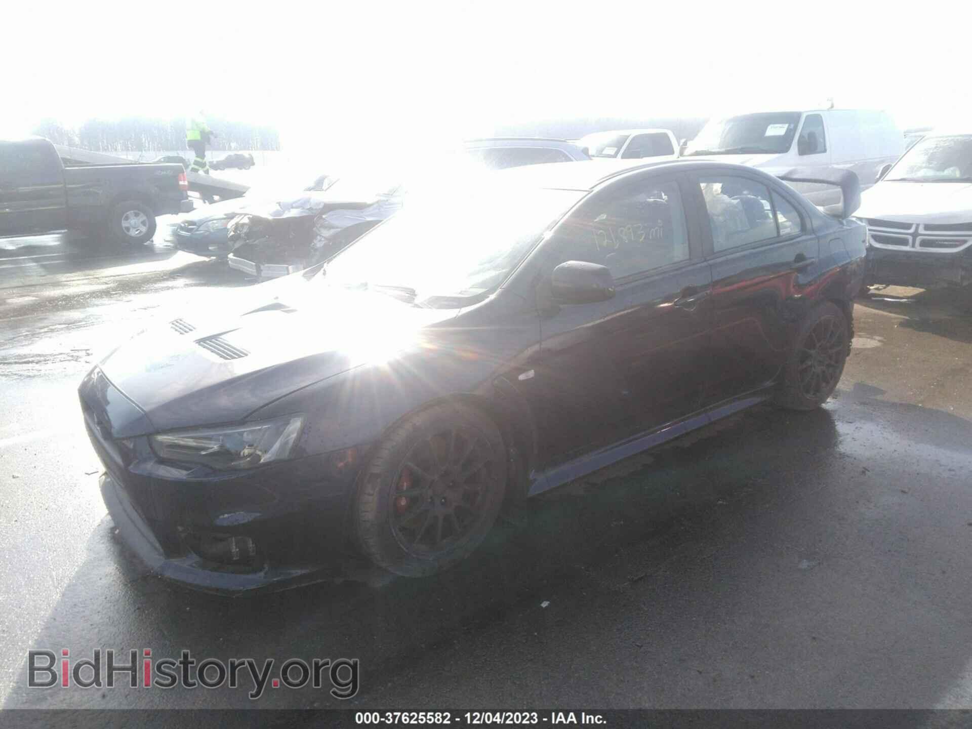 2014 MITSUBISHI LANCER EVOLUTION - VIN: JA32W8FV1EU008664 - Photo 2