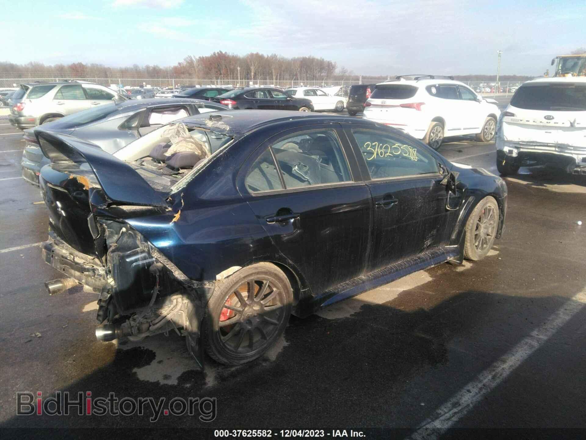 2014 MITSUBISHI LANCER EVOLUTION - VIN: JA32W8FV1EU008664 - Photo 4