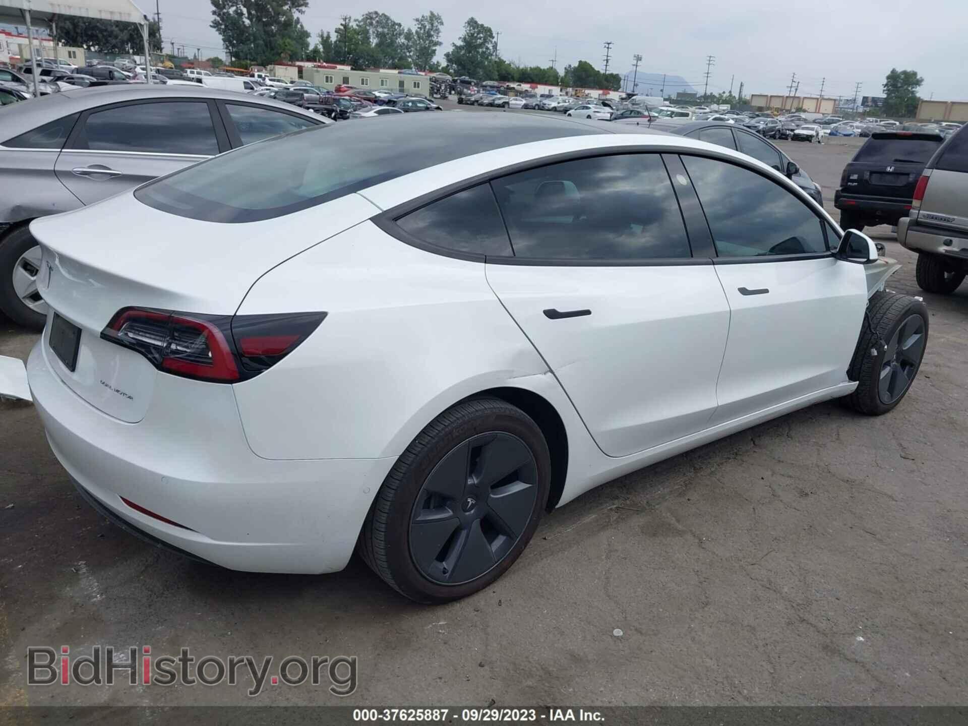 2022 TESLA MODEL 3 - VIN: 5YJ3E1EB0NF238678 - Фото 4