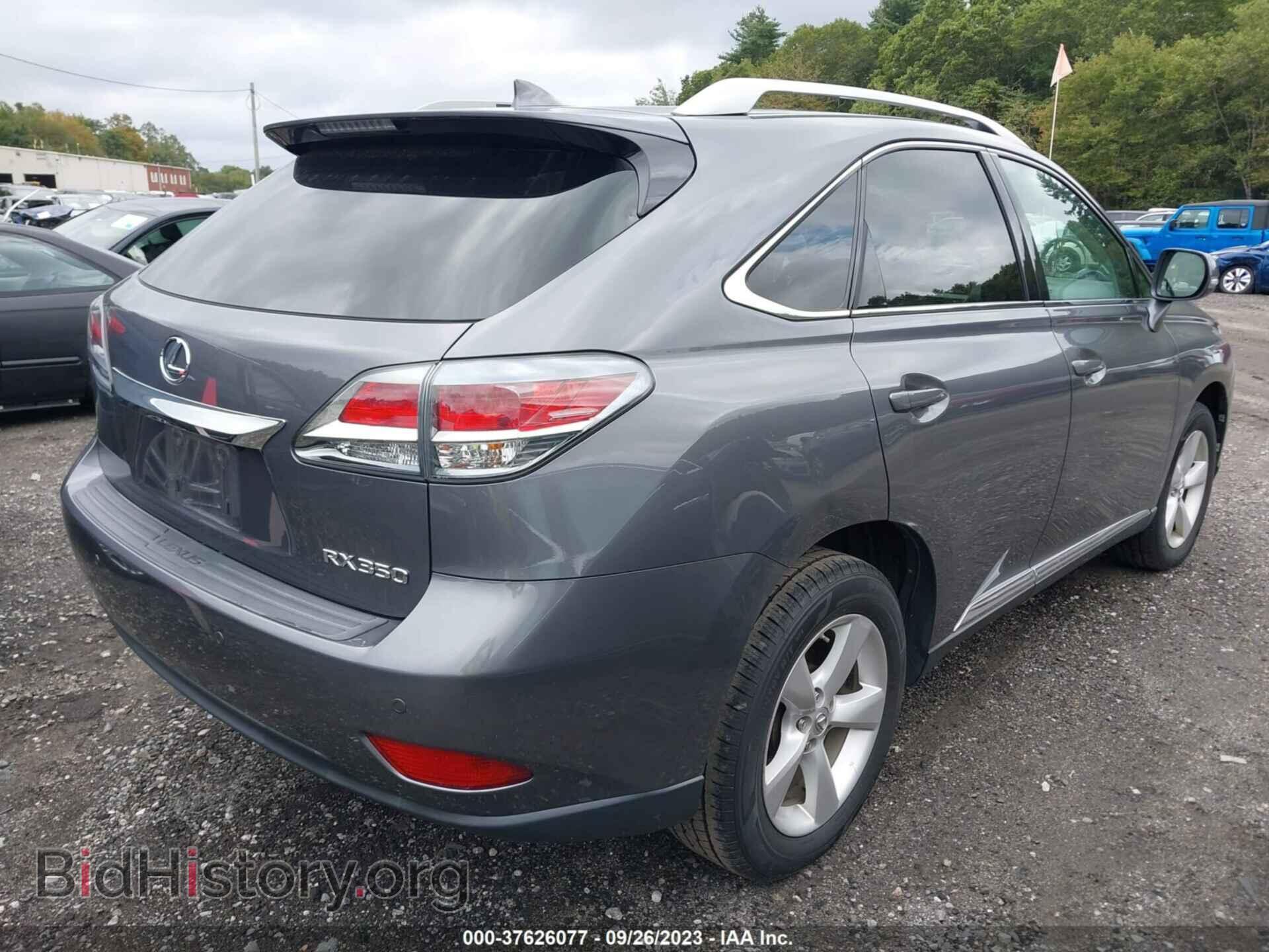 2015 LEXUS RX 350 - VIN: 2T2BK1BA3FC295801 - Фото 4