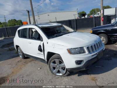 2015 Jeep COMPASS Latitude, белый — VIN 1C4NJDEB4FD395838, IAAI
