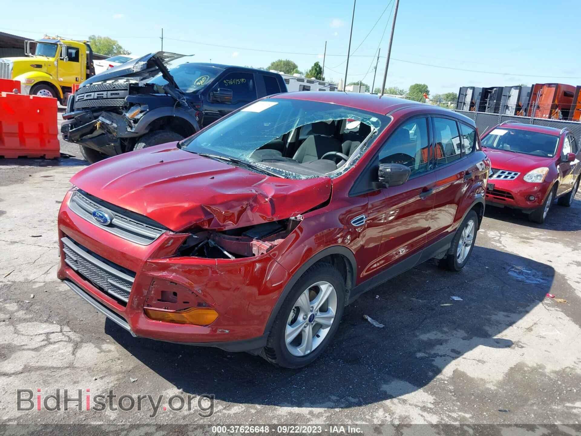2014 FORD ESCAPE - VIN: 1FMCU0F72EUE39685 - Фото 2
