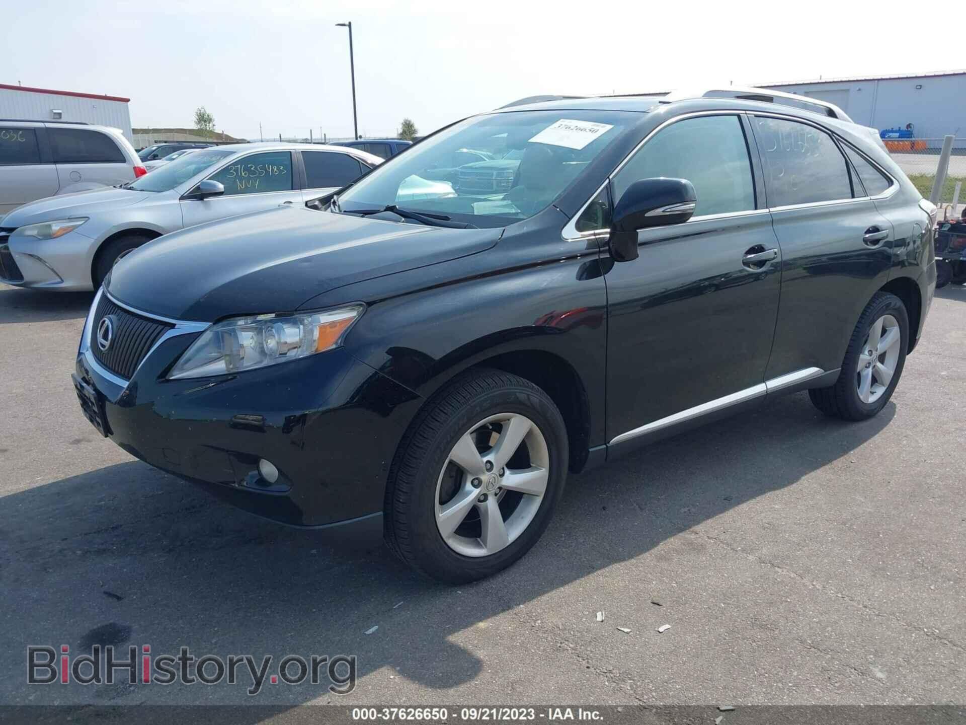 2010 LEXUS RX 350 - VIN: 2T2BK1BA8AC007473 - Фото 2