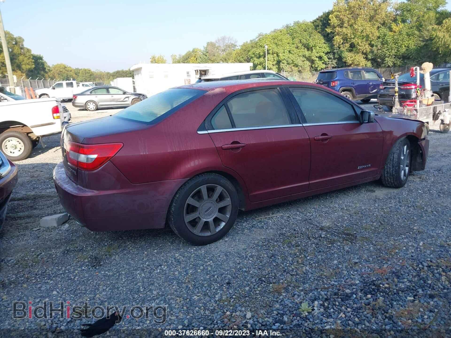 2006 LINCOLN ZEPHYR - VIN: 3LNHM26196R644555 - Фото 4