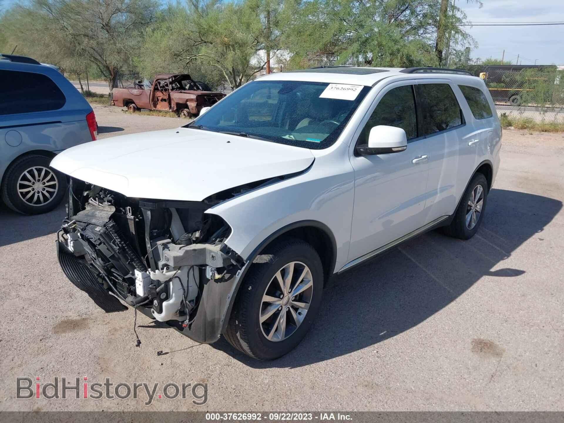 2016 DODGE DURANGO - VIN: 1C4RDHDG4GC361225 - Фото 2