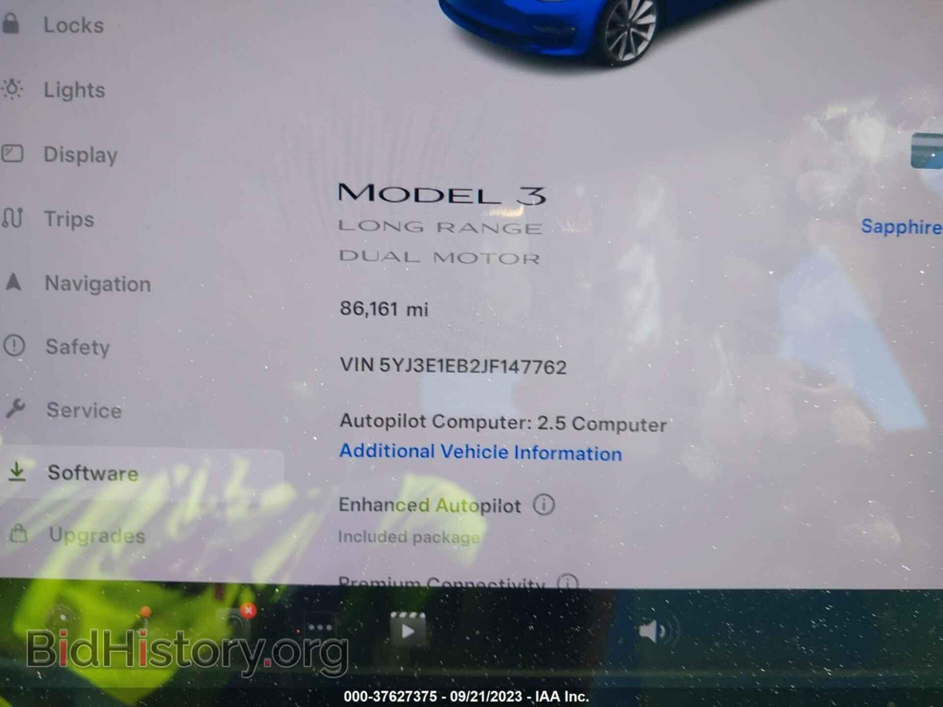 2018 TESLA MODEL 3 - VIN: 5YJ3E1EB2JF147762 - Photo 7