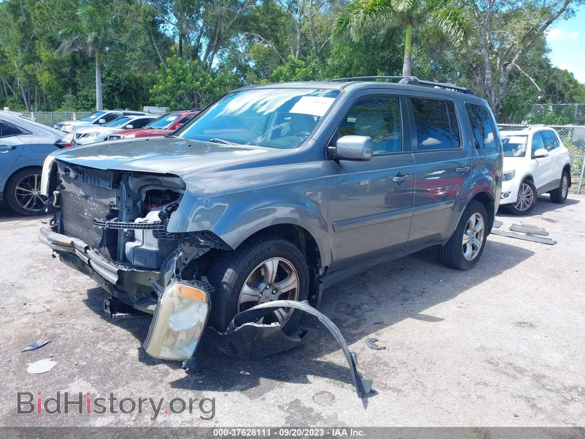 2013 HONDA PILOT - VIN: 5FNYF3H50DB016743 - Фото 2