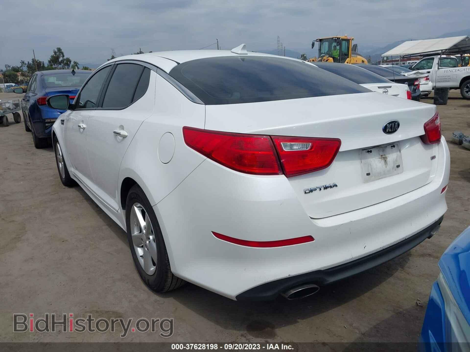 2015 KIA OPTIMA - VIN: KNAGM4A79F5612311 - Фото 3